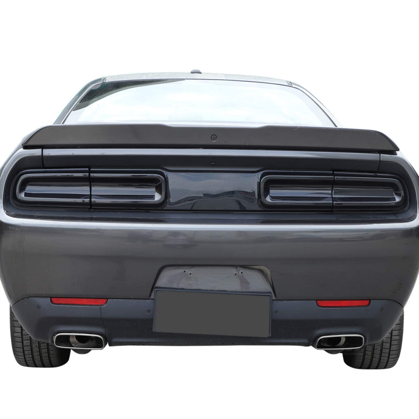 Jecar Smoked Tail Light Covers Rear Light Guards Exterior Accessories Compatible With Dodge Challenger 2015-2023