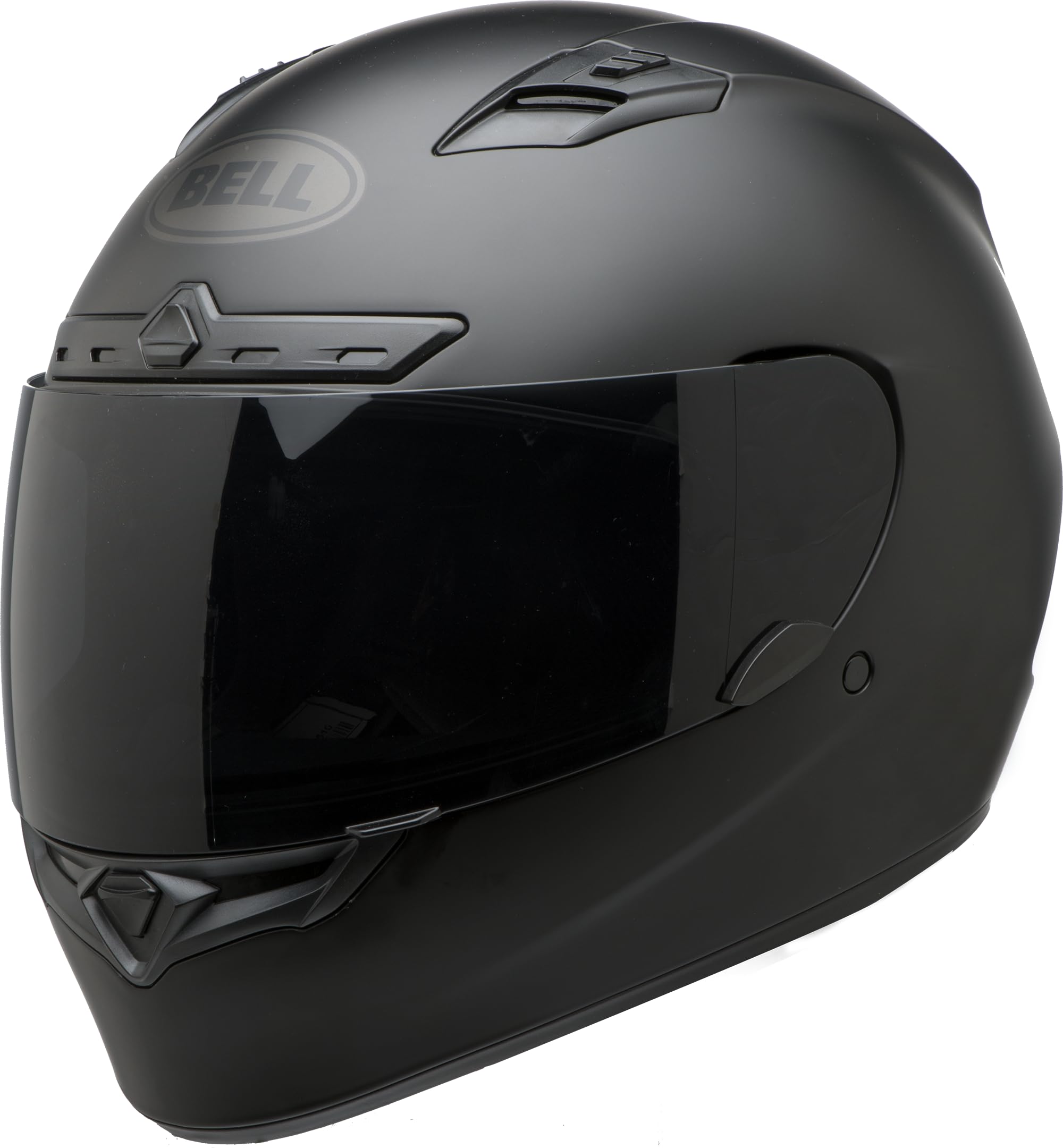 BELL Qualifier DLX Full-Face Blackout Helmet (Blackout Matte Black - Small)