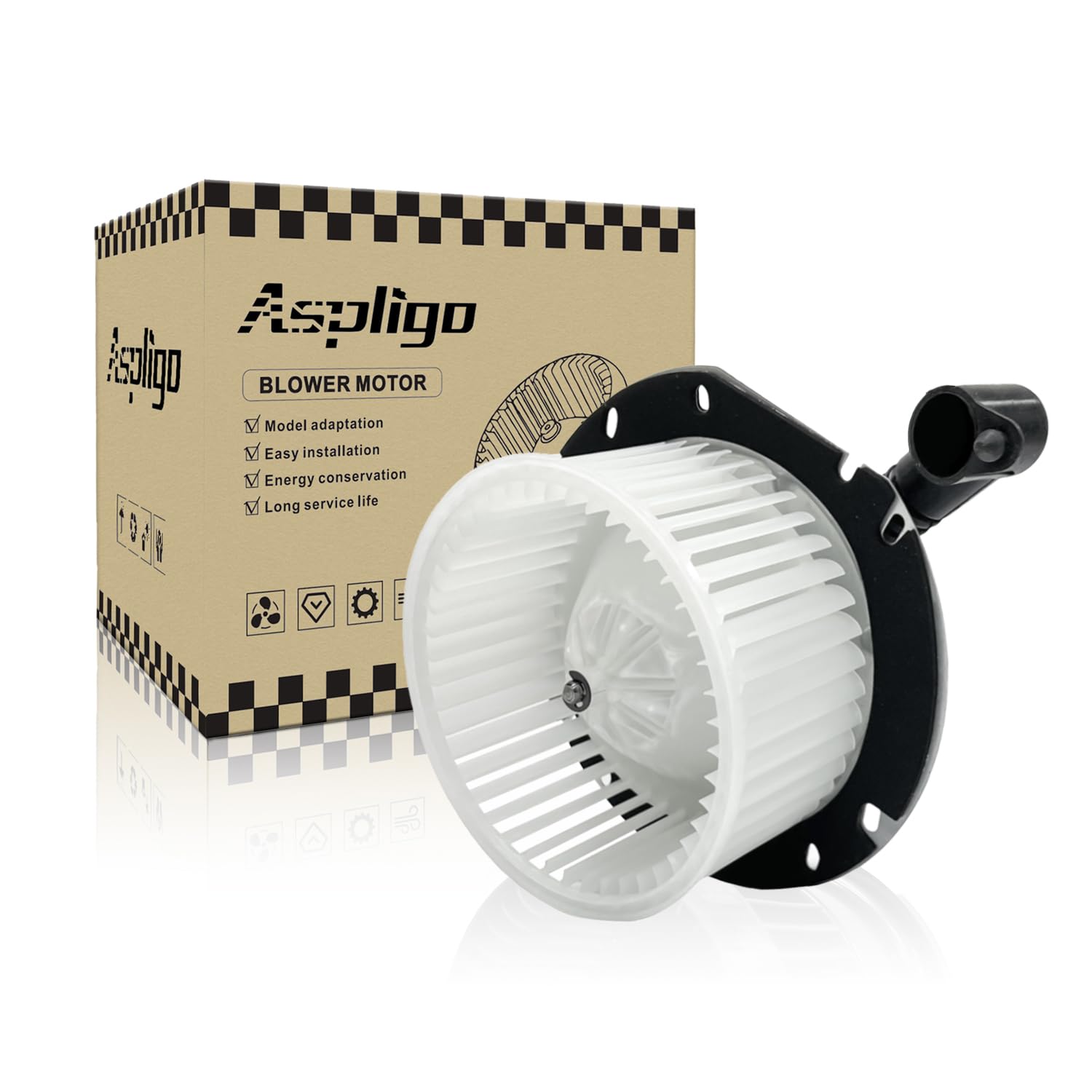 Aspligo 700019 Front Ac Heater Blower Motor Fan Front Fit For Ford Explorer 1995-2001,Ranger 1998-2011,Explorer Sport Trac 2001-