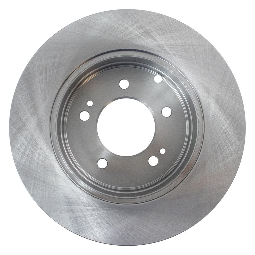 Trq Rear Brake Rotors Set Solid Compatible With 2009-2017 Hyundai Azera 2006-2019 Sonata 2014-2016 Kia Cadenza 2011-2019 Optima