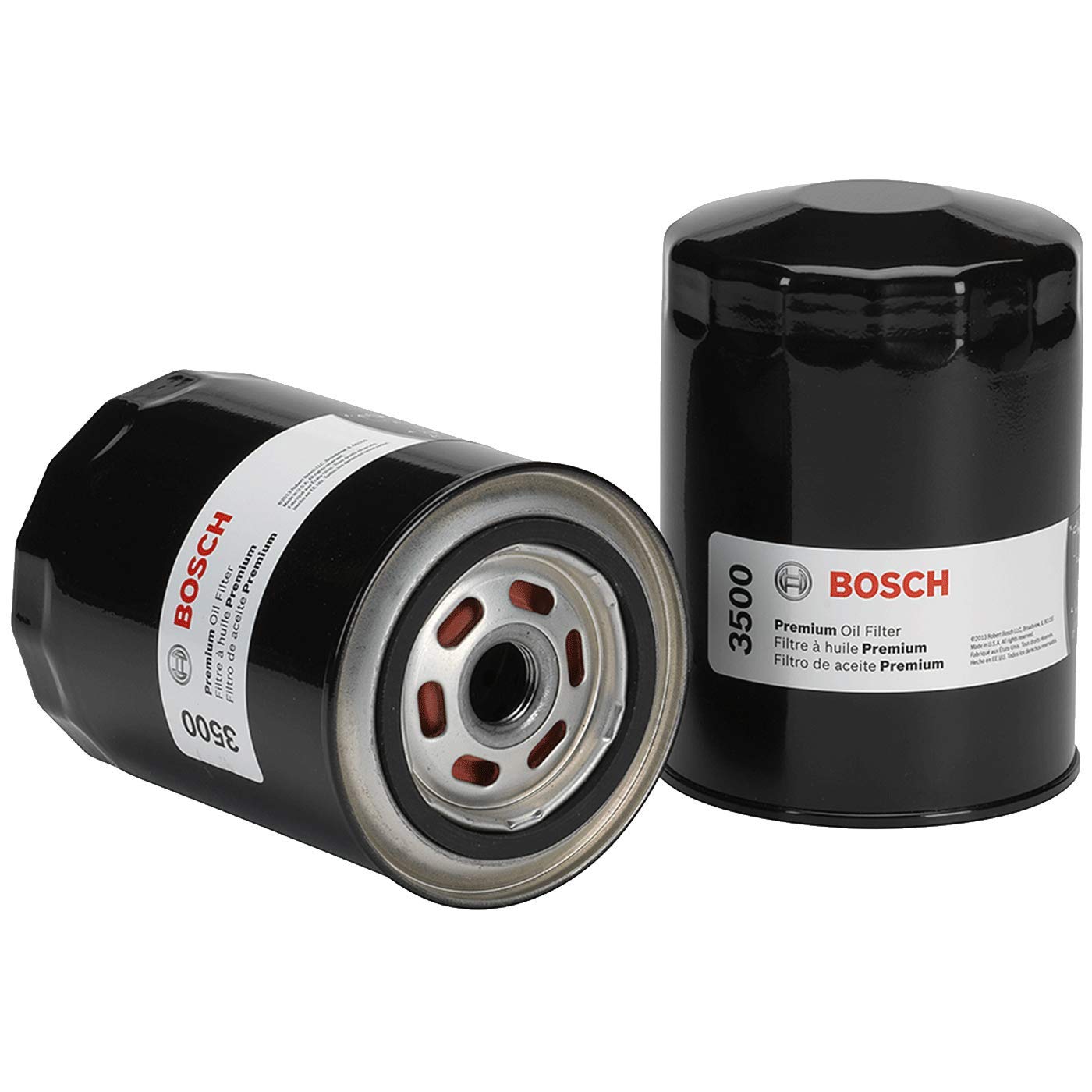 BOSCH 3323 Premium Oil Filter With FILTECH Filtration Technology - Compatible With Select Acura MDX, RDX, RSX, TL; Chrysler; Dod