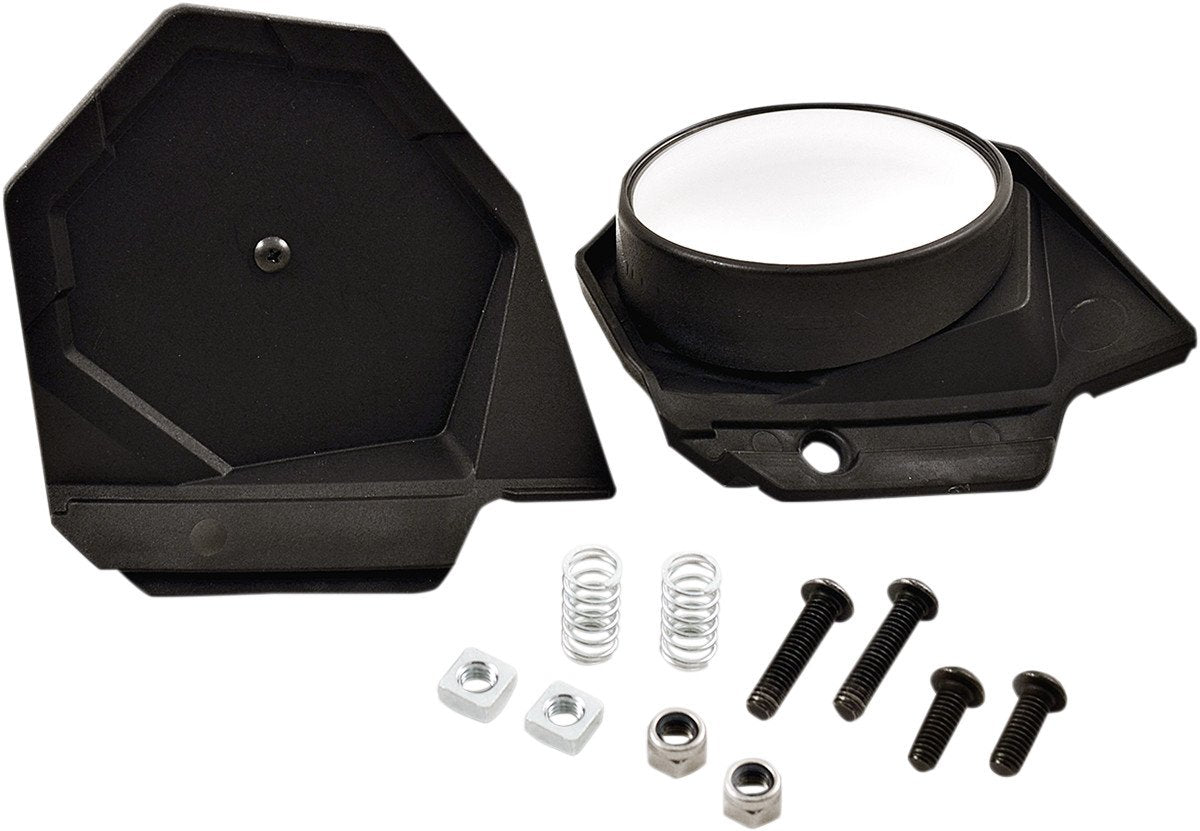 Powermadd 34455 Black Sentinel Handguard Mirror Kit (Fixed/Fold In)