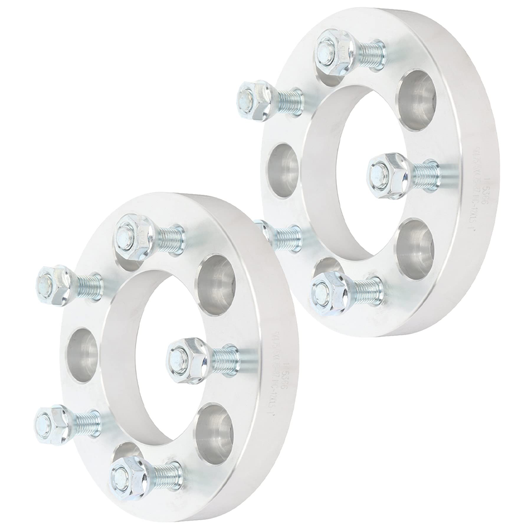 Ocpty 2Pcs 1 Inch (25Mm) Wheel Spacers 5 Lug 5X4.75 To 5X4.75 (5X120.65) With 12X1.5 Studs Fits For Corvette Wheel Spacers For C