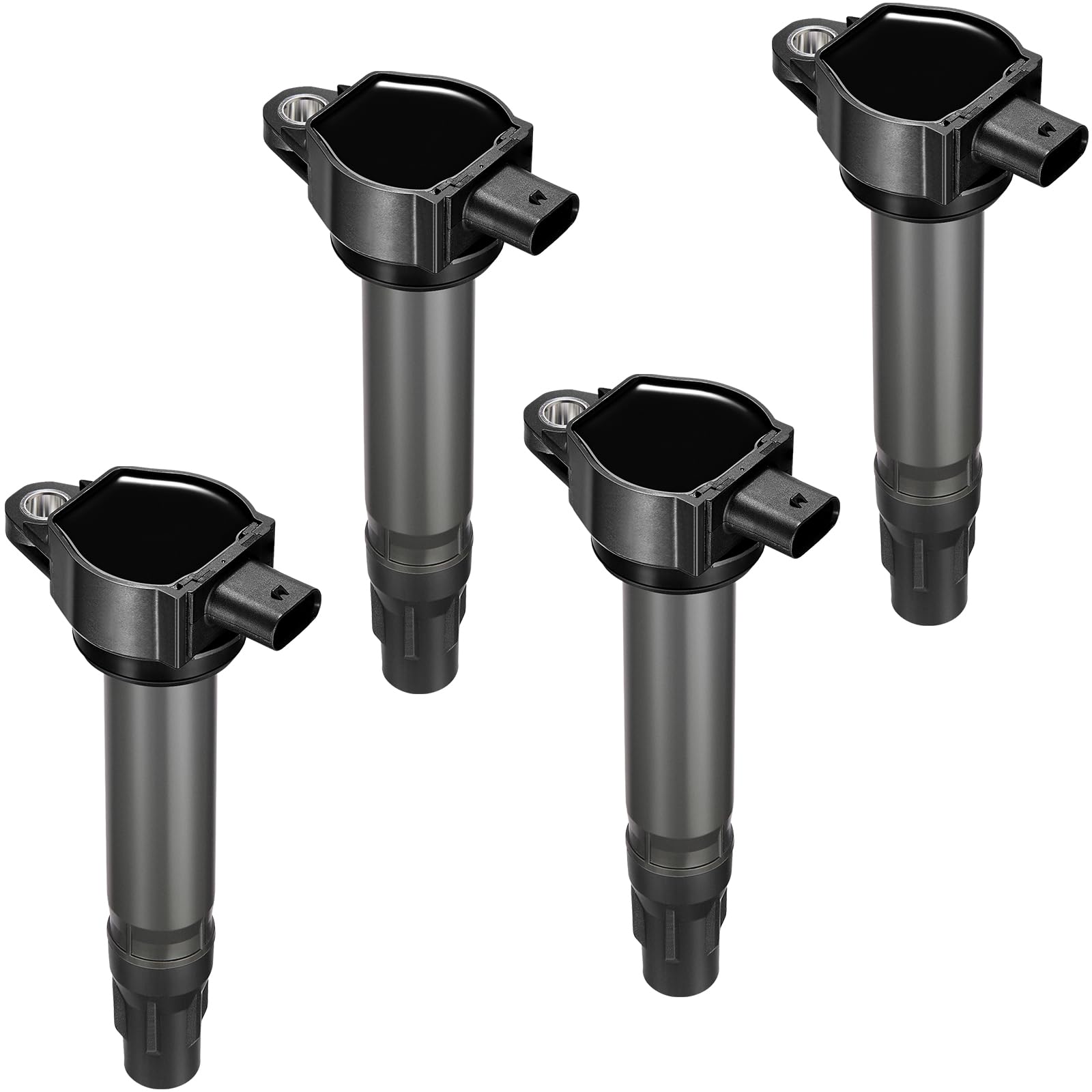 BDFHYK Ignition Coil Pack UF557 Set of 4 Compatible with Dodge Chrysler 200 Sebring Avenger Caliber Journey Compatible with Jeep