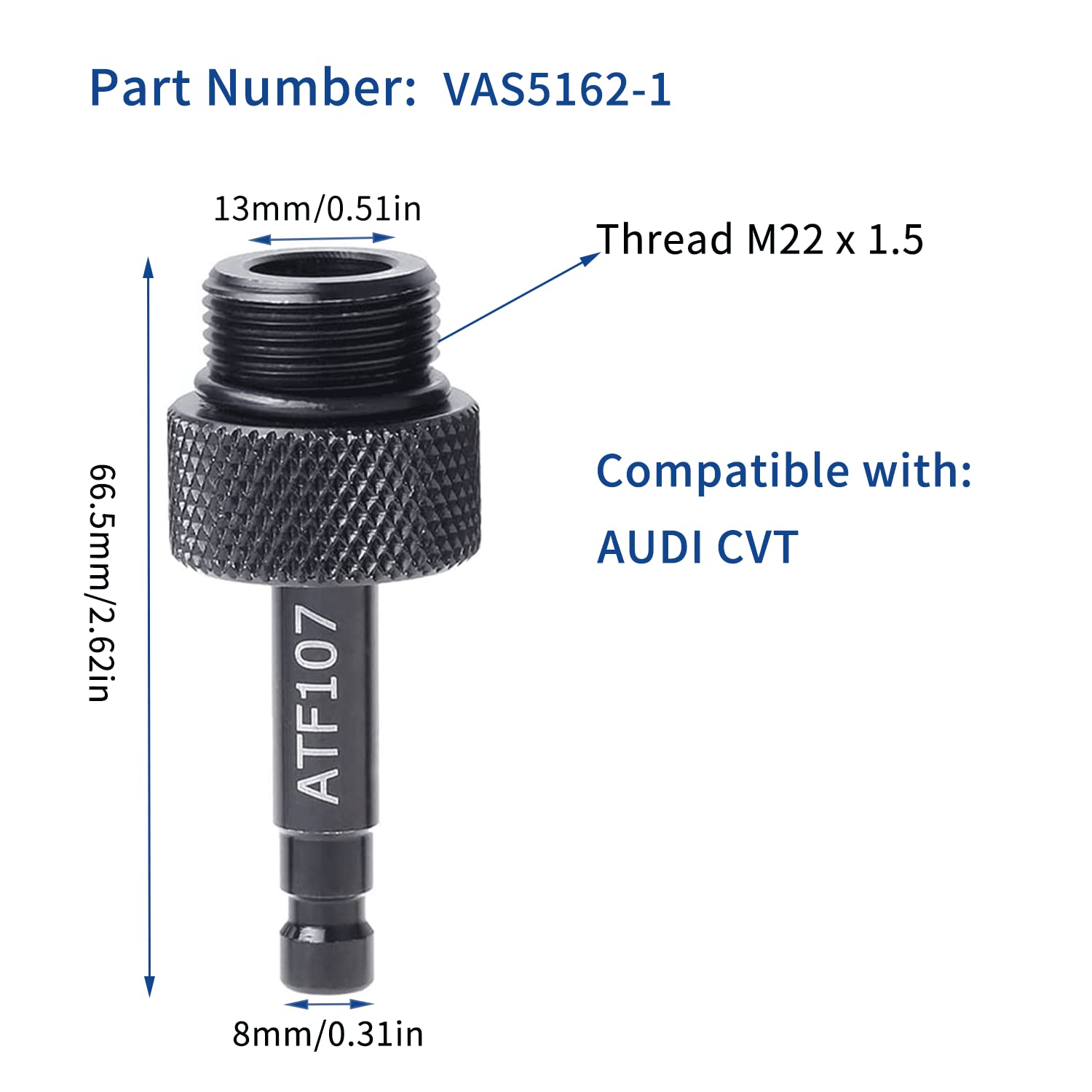YHXGLJDKA Transmission Automatic Fluid Oil Filling Filler Adapter Include Metal Dispenser with Shut Off Valve Compatible with VW