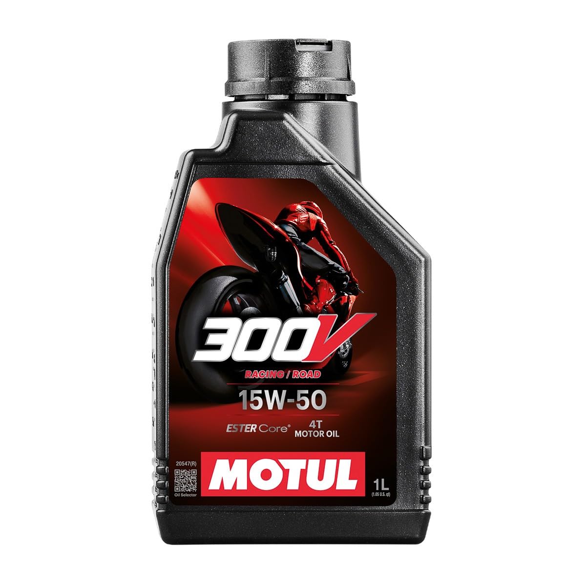 Motul 300V Factory Line Road Racing 10W40 4T Synthetic Racing Motor Oil with ESTER Core Technology for Maximum Power and Protect