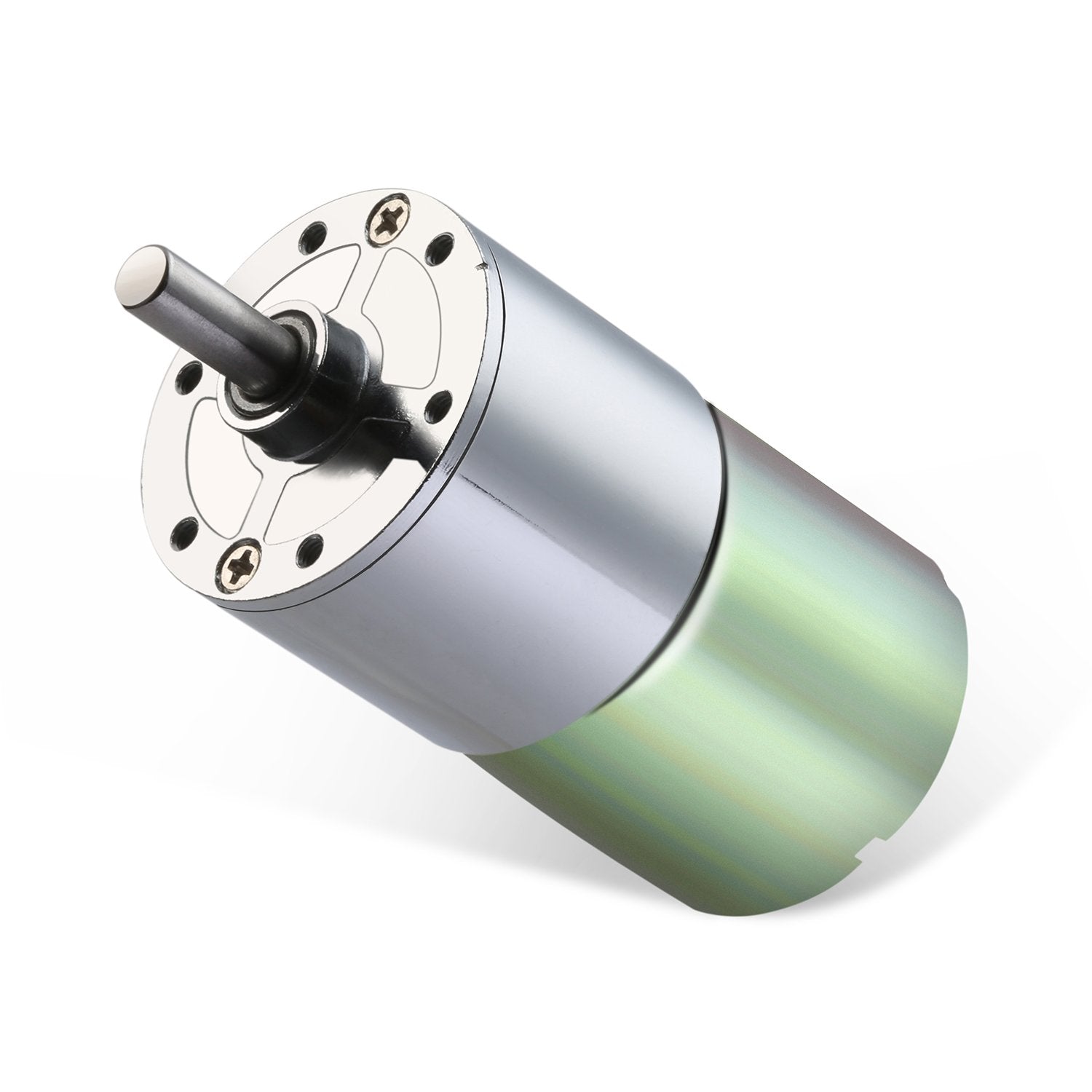 greartisan Dc 12V 30RPM gear Motor High Torque Electric Micro Speed Reduction geared Motor centric Output Shaft 37mm Diameter ge