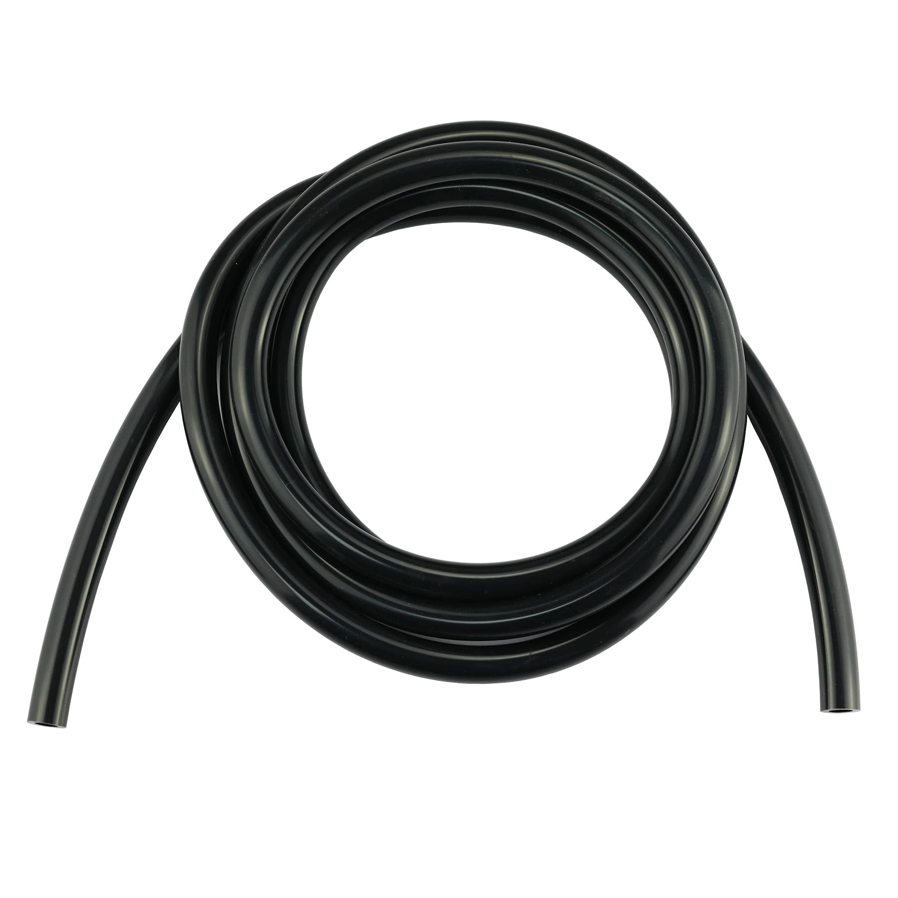 Ucreative 10Ft Id 3/8'' (10Mm) High Temperature Silicone Vacuum Tubing Hose 130Psi Max Pressure Black