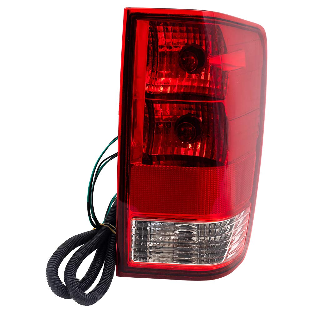 Epic Lighting Amxoe Rear Brake Tail Light Assembly Replacement For Nissan 2004-2015 Titan [ Ni2801161 26550Zh225 ] Right Passeng