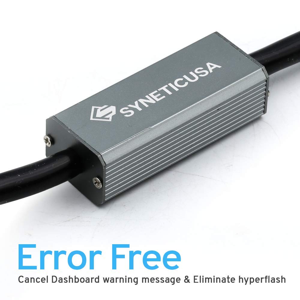 Syneticusa 3157 Error Free Canbus Ready Dual Color Switchback Led Turn Signal Light Bulbs Drl Parking Lamp No Hyper Flash All In One