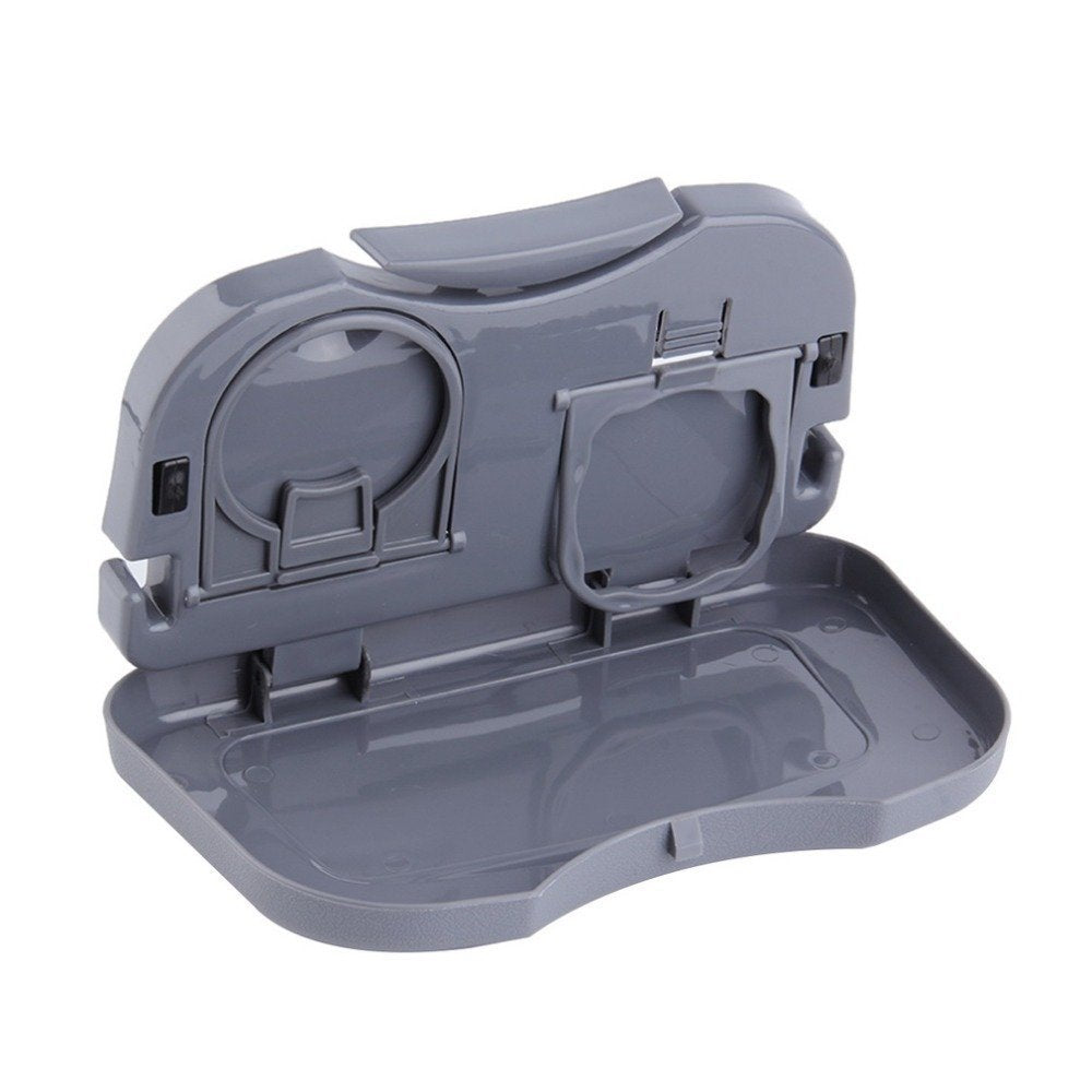 Fordable Travel Dining Tray Stand Holder for Car Back Seat