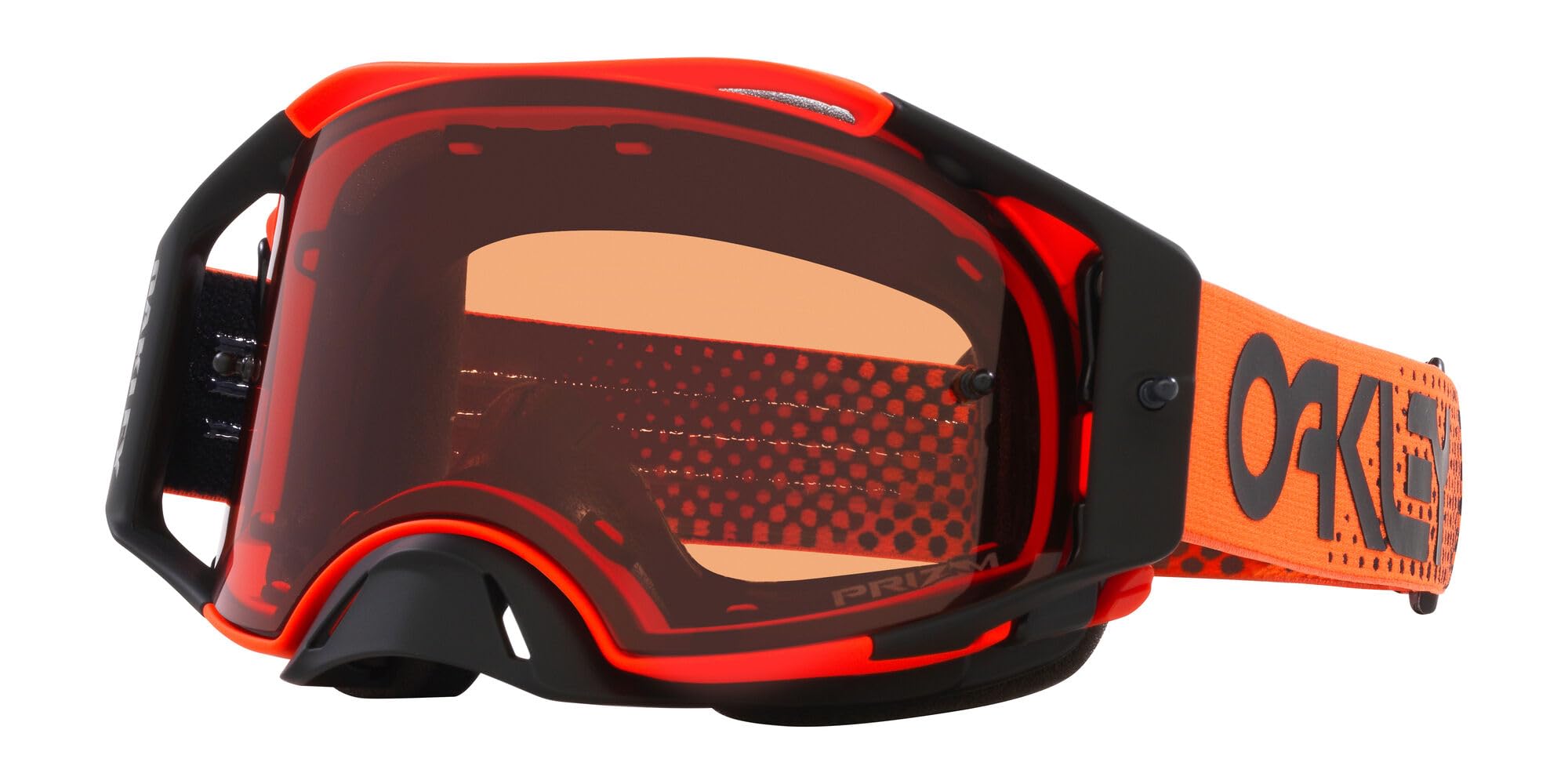 Oakley Airbrake MX Goggles, Moto Orange B1B w Prizm Bronze