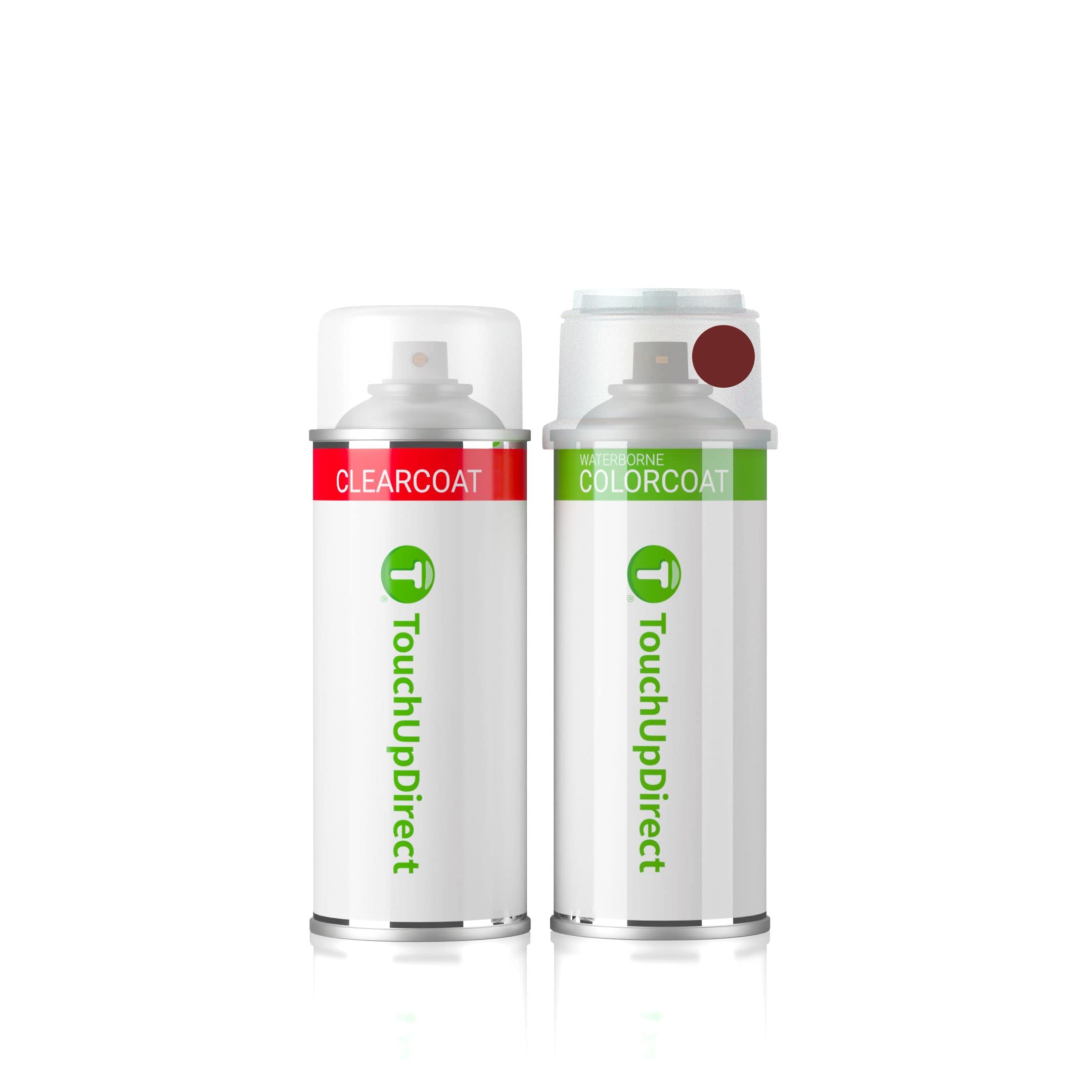 Touchupdirect 996 Designo Cardinal Red Metallic Compatible With Mercedes-Benz Exact Match Touch Up Paint Aerosol - Essential Kit