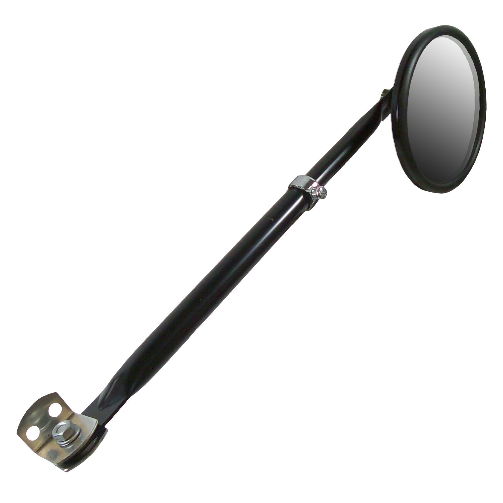 Cipa 49704, 5" Round Cj2A, Cj3A, Cj3B, Cj5, Cj6" , Black