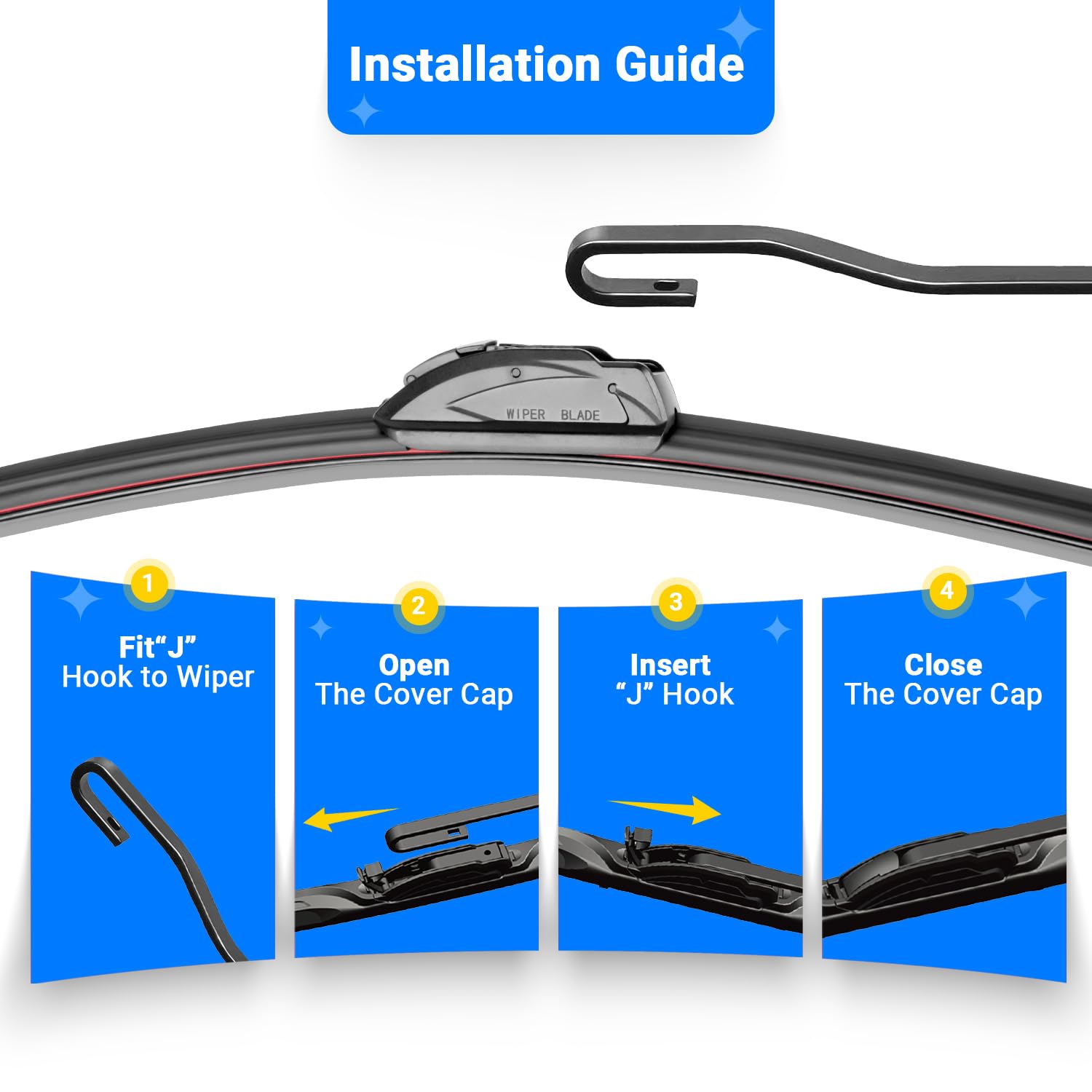Raintok Windshield Wiper Blades Replacement For Scion Xb 2008 2009 2010 2011 2012 2013 2014 2015 Original Factory Quality Front