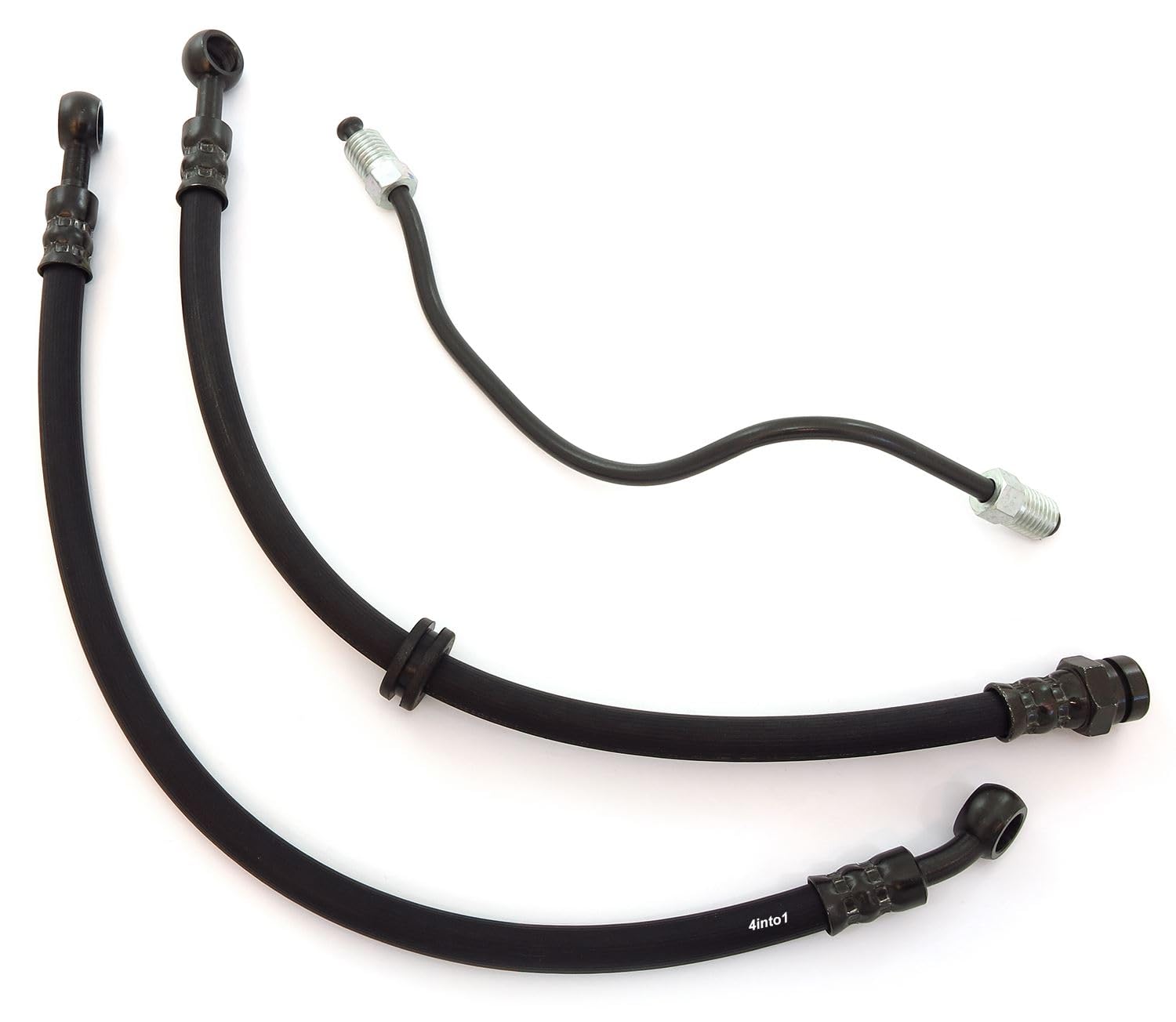 Brake Hose Kit With Brake Pipe - Fits Honda Cb750K 1972-1976