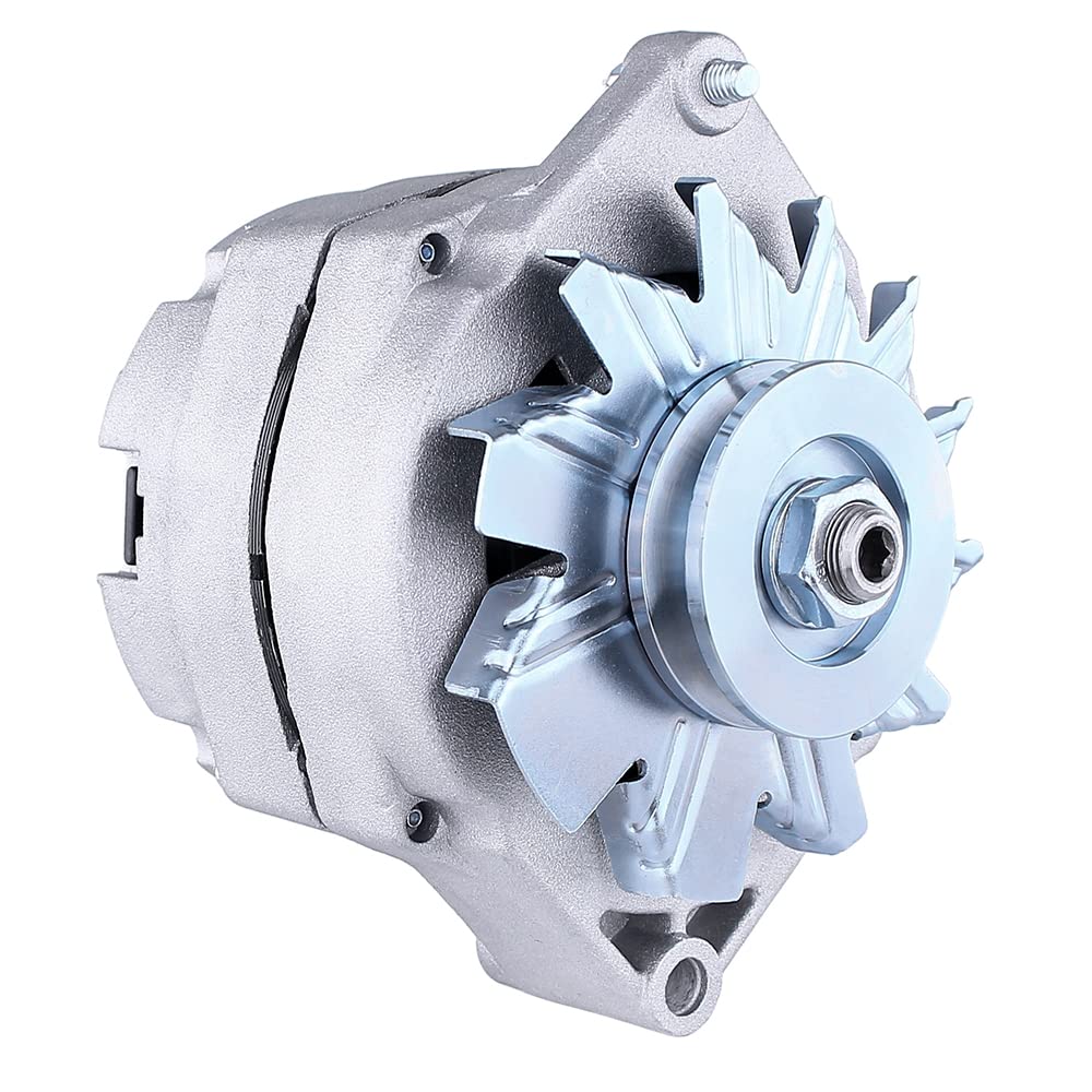 Rareelectrical New Delco Type Single 1 One Wire Self Energizing Se Alternator Compatible With 12 Volt 63 Amp