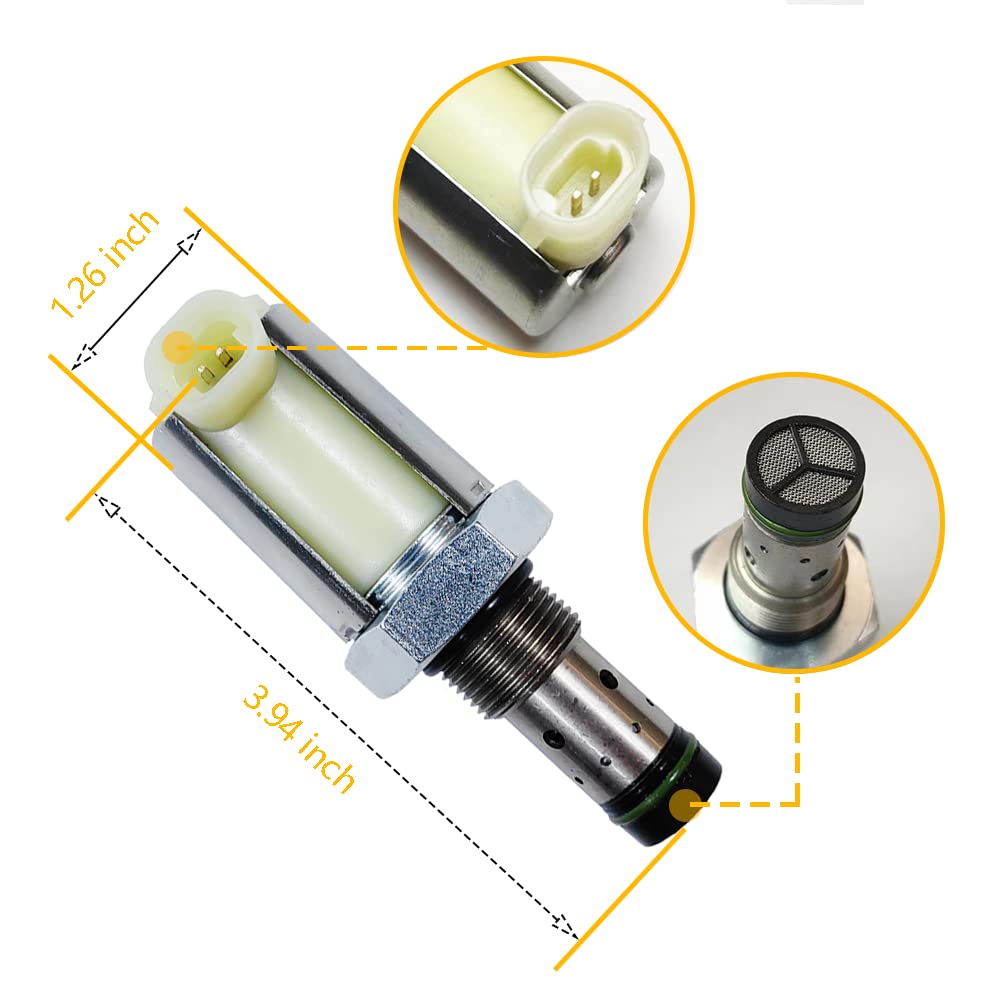 LLNSEAUTO 6.0 IPR Valve with ICP Sensor & Pigtail - Replacement for 2003-2010 F250-F550, E450 Super Duty, Brass, Model