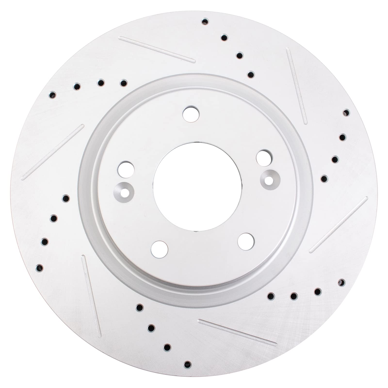 Trq Performance Front Brake Rotor Set Compatible With 2015-2022 Hyundai 2016-2024 Kia