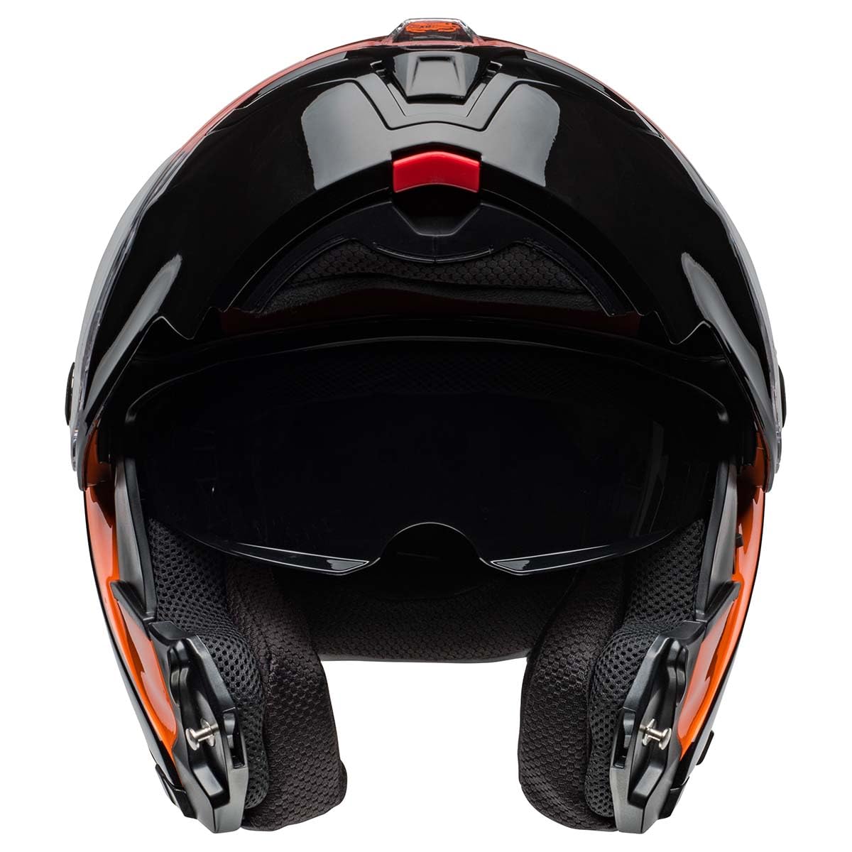 BELL SRT Modular Helmet - Fiberglass, Gloss Velo Black/Orange, Small, Model 7158710