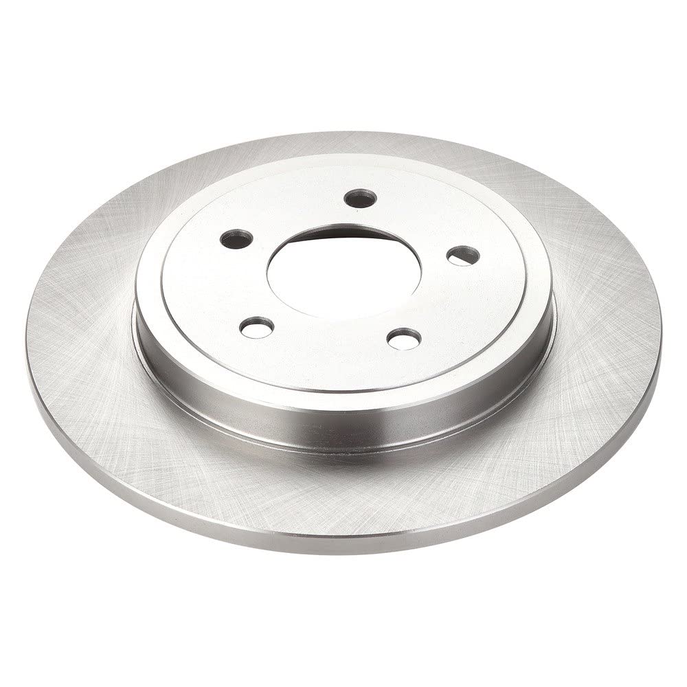 Trq Rear Brake Rotors Set Solid Compatible With 2005-2010 Ford Escape Mazda Tribute 2005-2009 Mercury Mariner