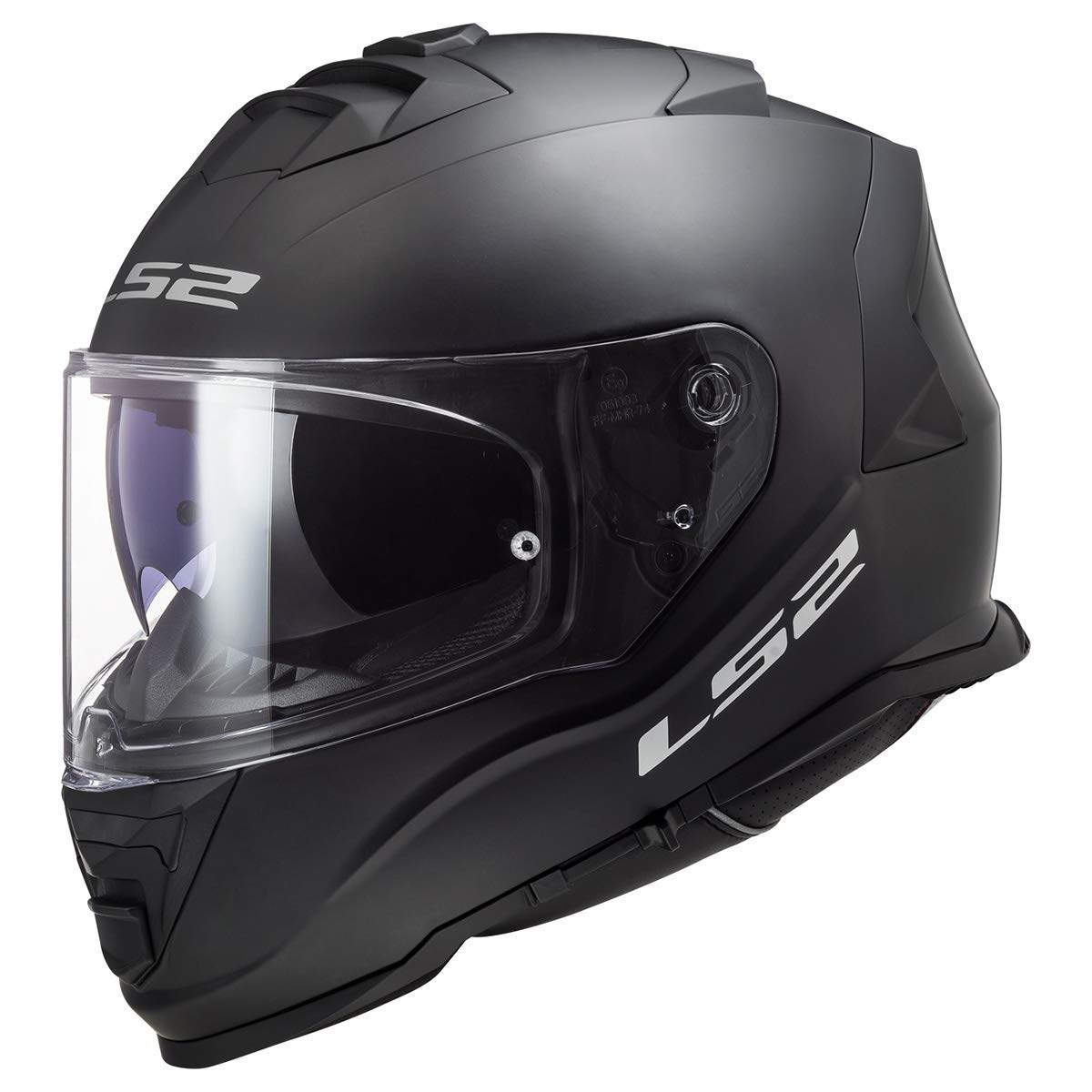 Ls2 Helmets Assault Full Face Motorcycle Helmet W/Sunshield (Matte Black - 3X-Large)