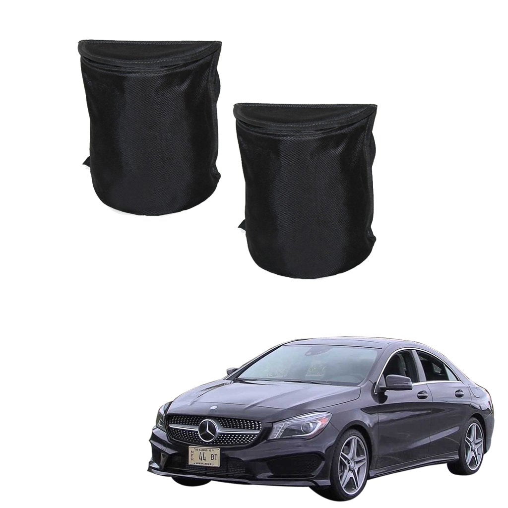 Kozdiko Semi Cylindrical Car Dustbin Set of 2 Pcs for Mercedes Benz CLA