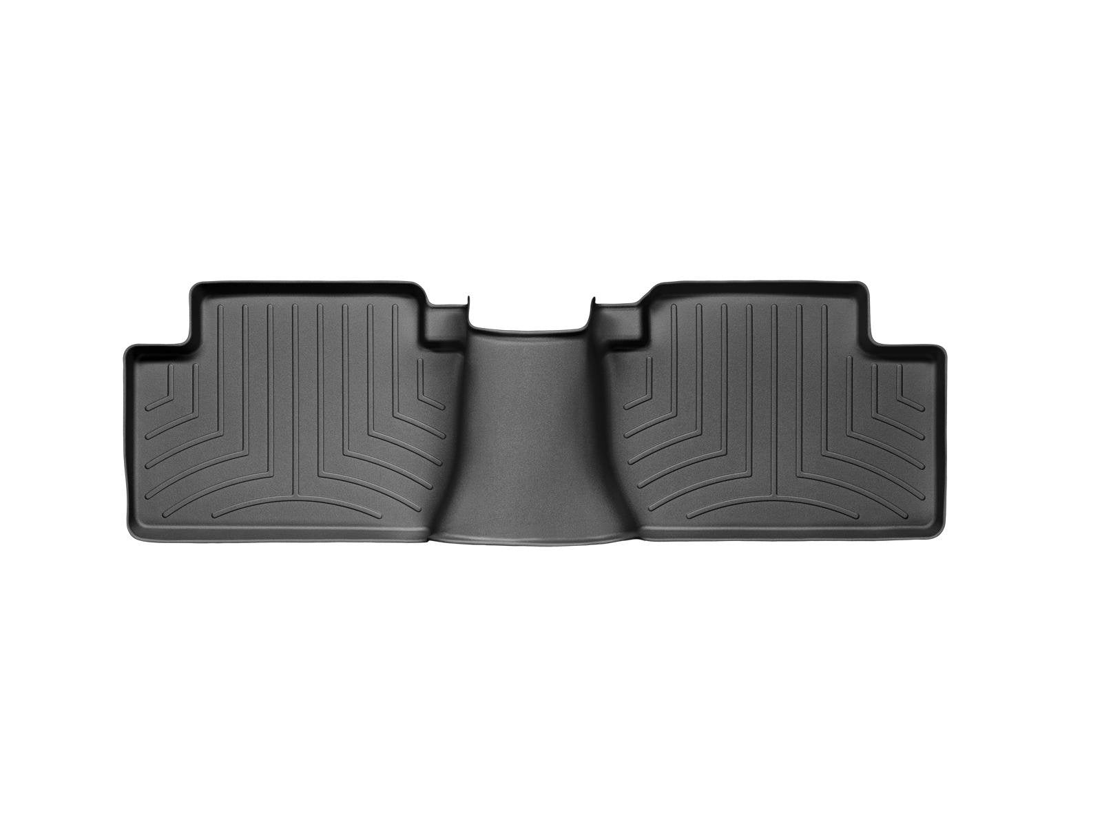 WeatherTech Custom Fit FloorLiners for Mitsubishi Outlander - 2nd Row (441622), Black