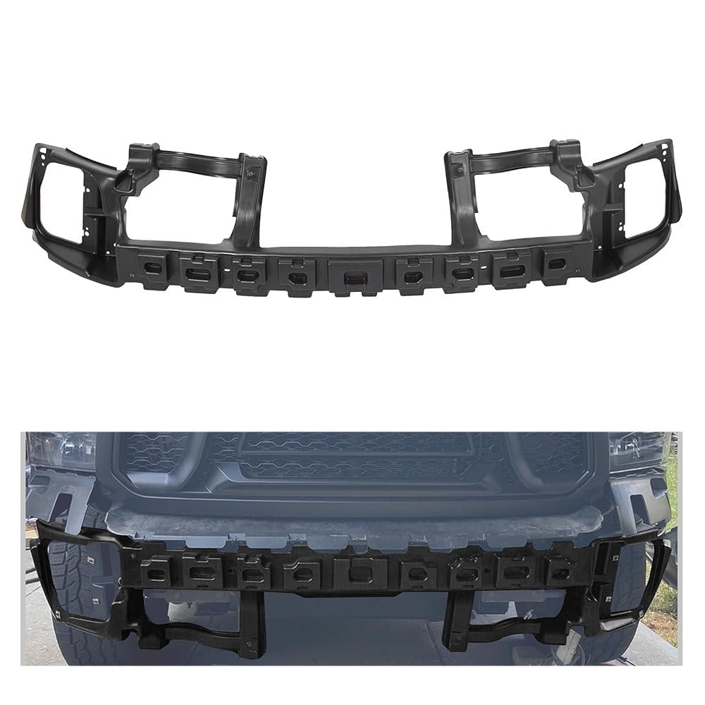 ECOTRIC Front Bumper Absorber Compatible with 2013-2021 Dodge Ram 1500 All Cab Types Replacement For Part Number 68145441AC CH10