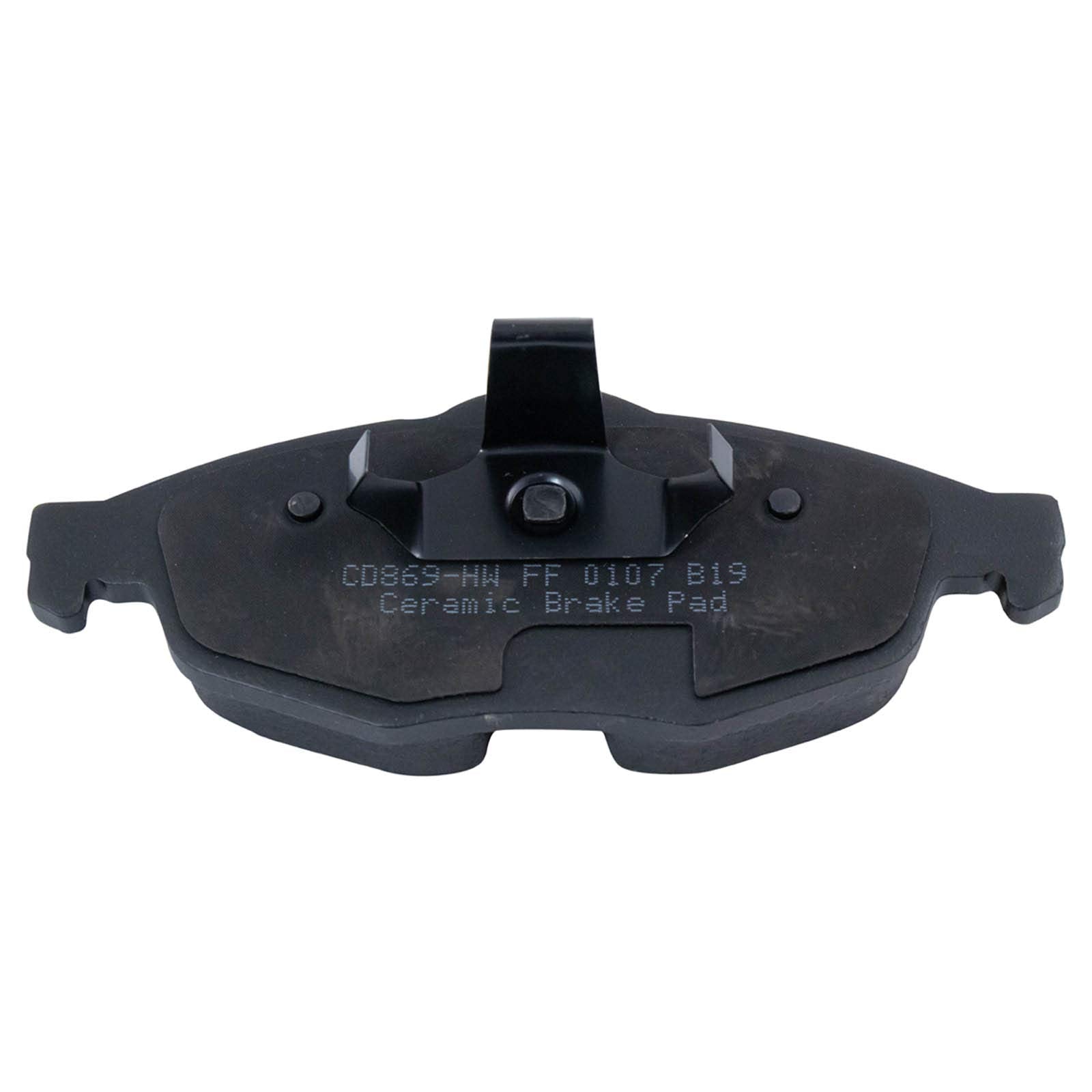 TRQ Front Brake Pads Ceramic Compatible with 2002-2004 Chrysler 300M 2001-2006 Sebring Dodge Stratus