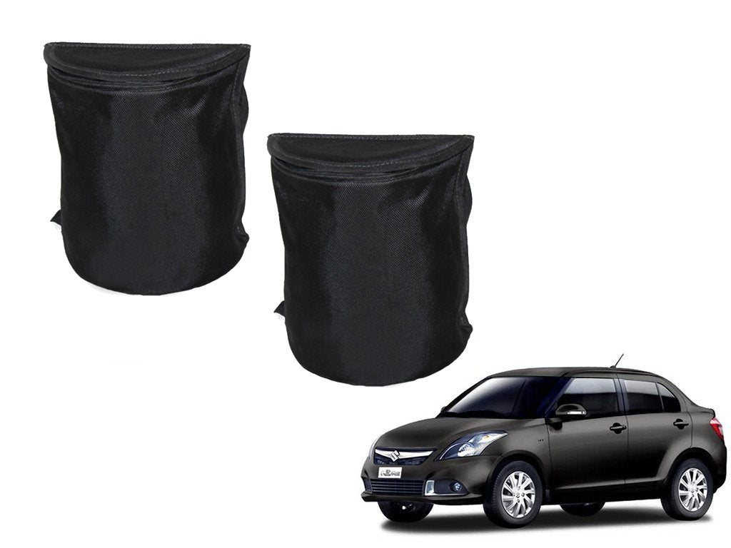 Kozdiko Semi Cylindrical Car Dustbin Set of 2 Pcs for Maruti Dzire