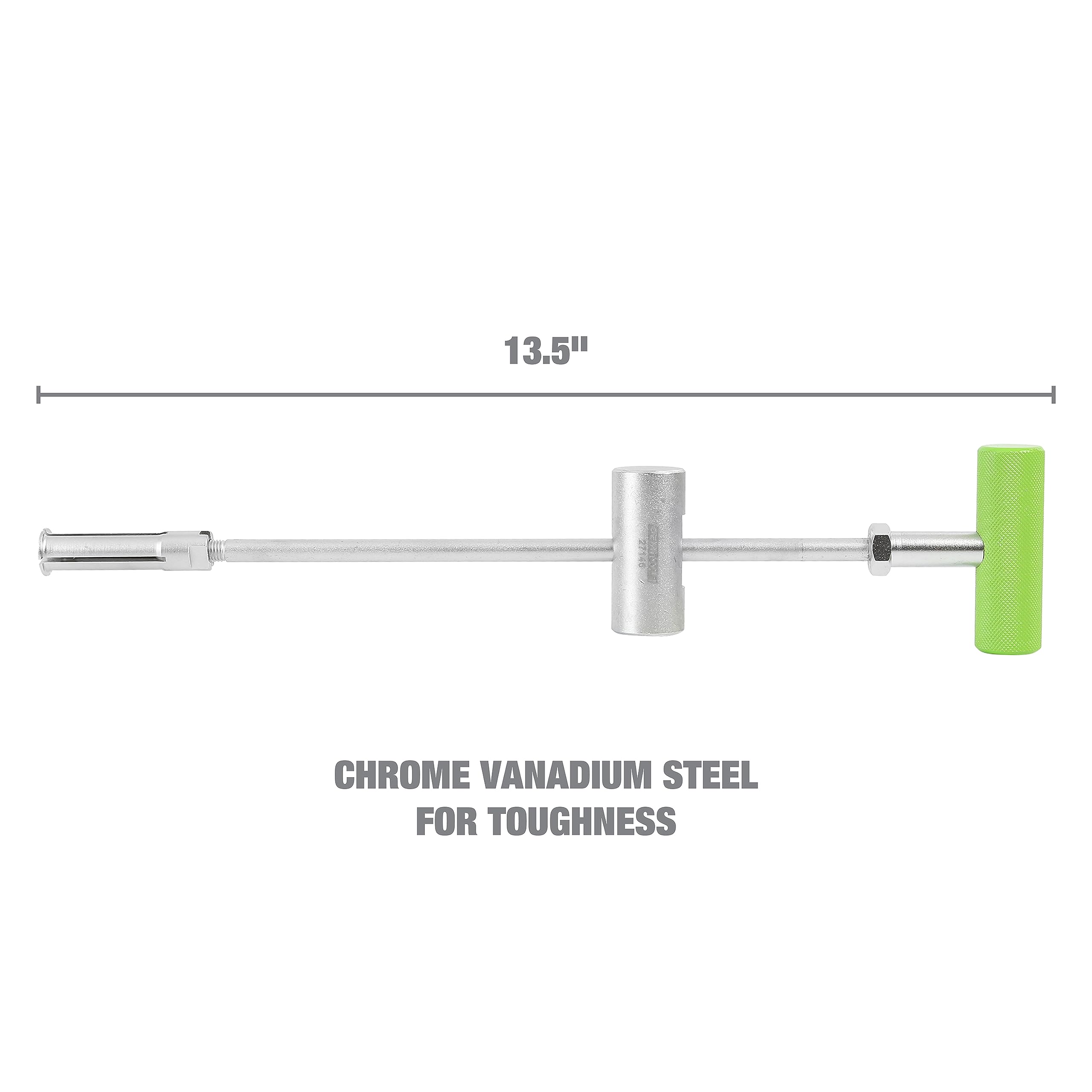 OEMTOOLS Hydraulic Valve Lifter Tool 27146, Chrome Vanadium Steel, 13.5 Inch, Green, Rust-Resistant, Slide Hammer for Stuck Lifters