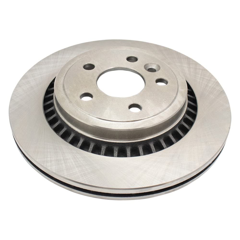 Trq Rear Brake Rotors Set Vented Compatible With 2010-2017 Volvo Xc60