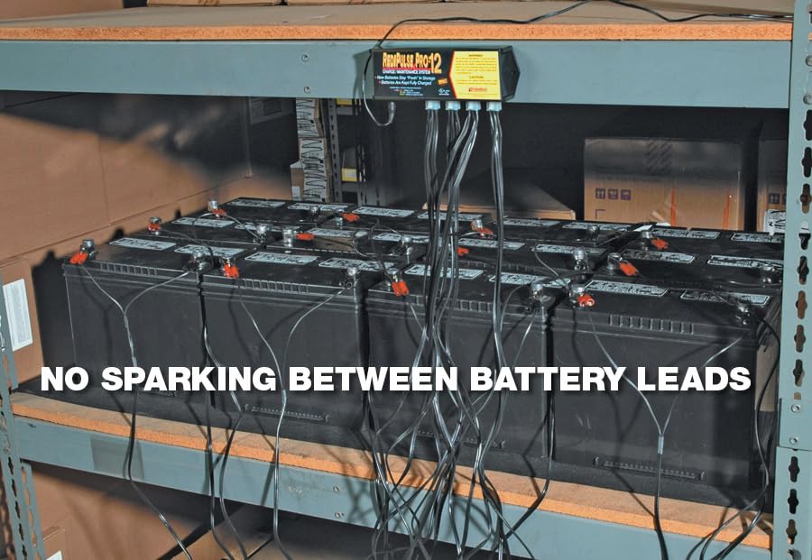 PulseTech PRO-12-RP Battery Maintenance System - RediPulse12 for Optimal Performance