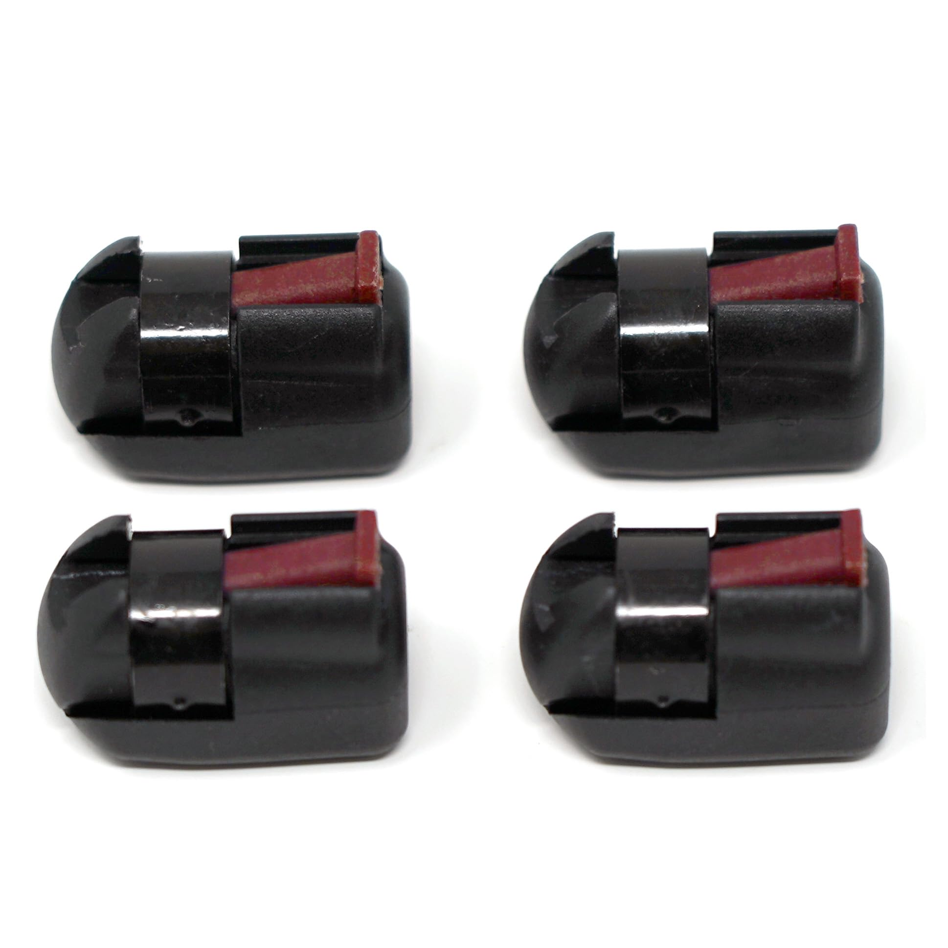 Quick Release End Fittings for 10mm Ball-Stud (4 Pack) - Black M6 Female Thread - Gas Spring Strut Lift Support Sockets RT-60-00