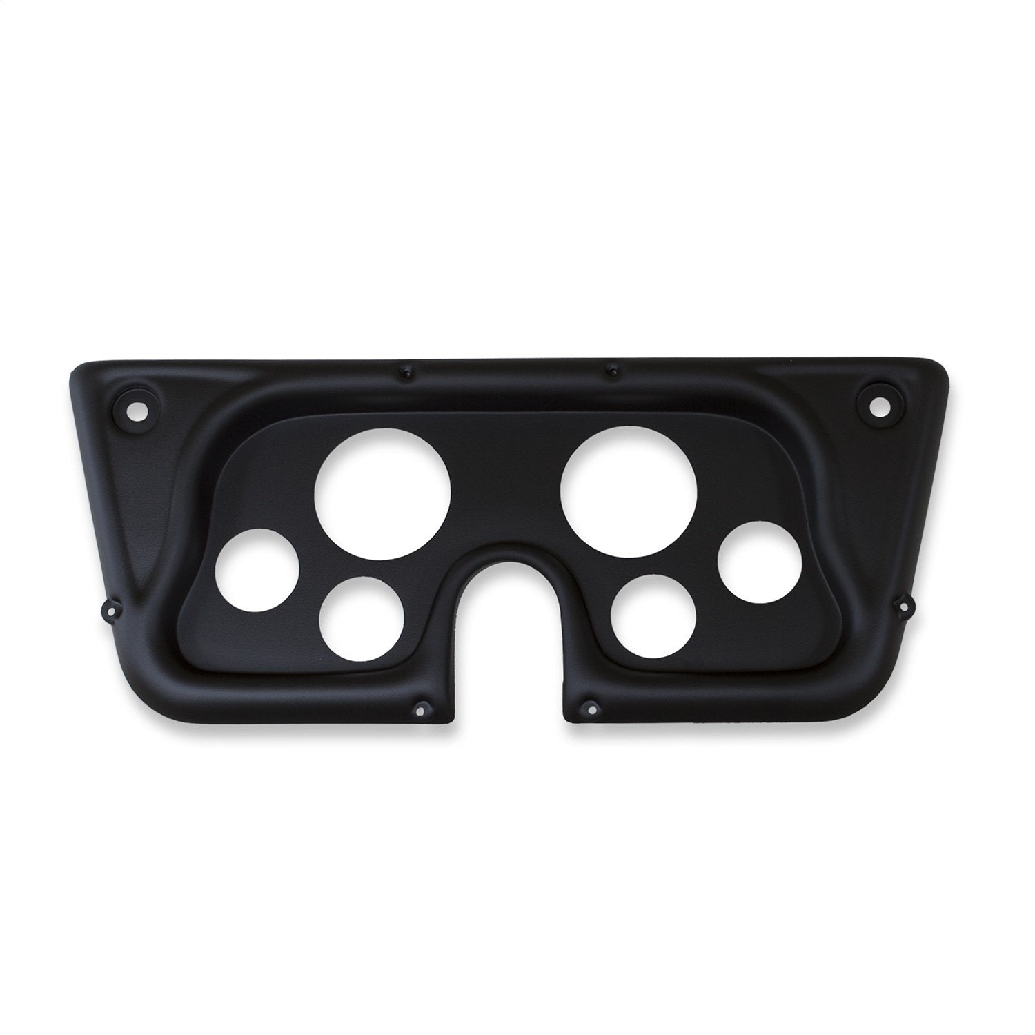 Auto Meter 2142 Direct Fit Gauge Mount (3 3/8'' X2, 2 1/16'' X4), Black