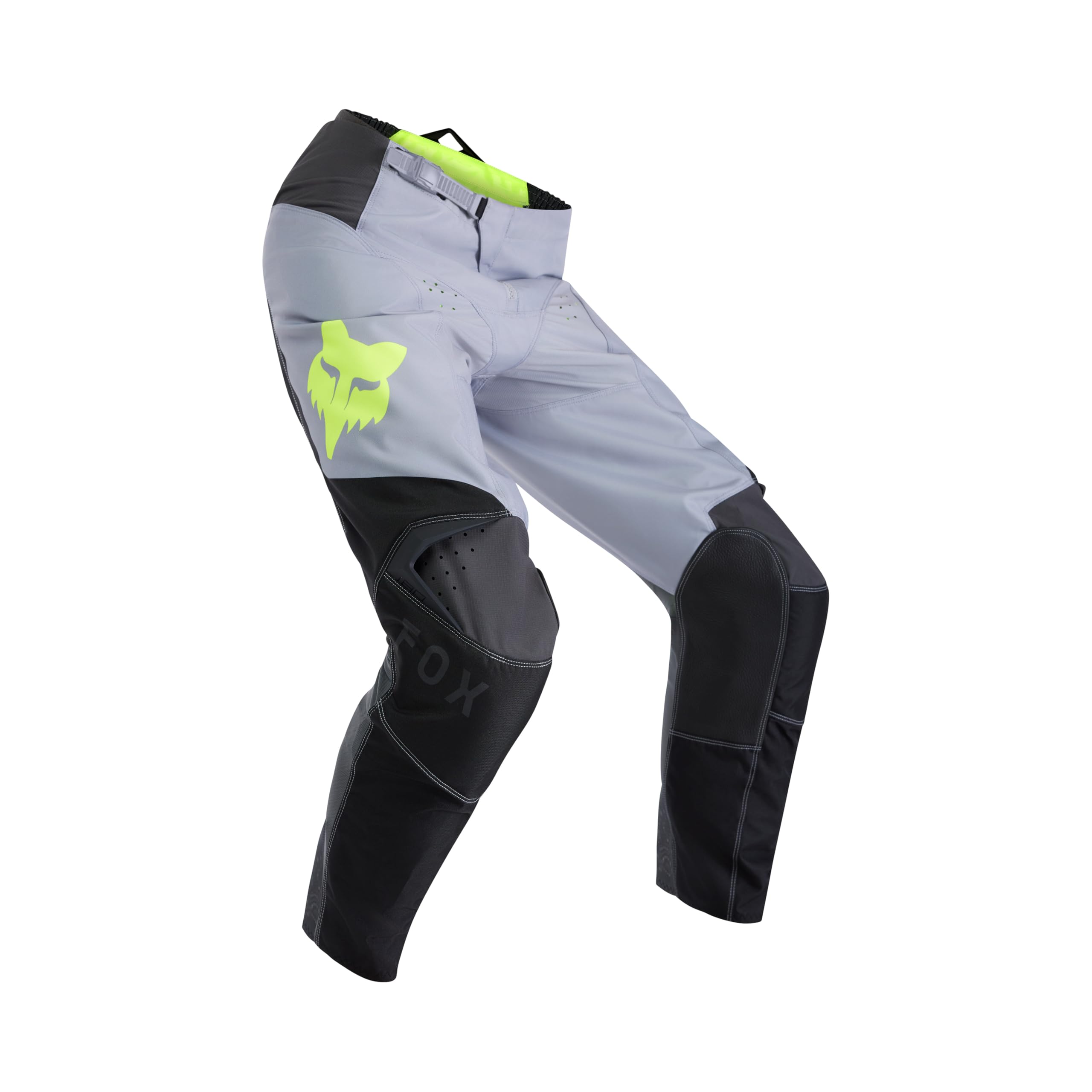 Fox Racing Mens 180 Motocross Dirt Bike Pant, Black/Yellow, 30