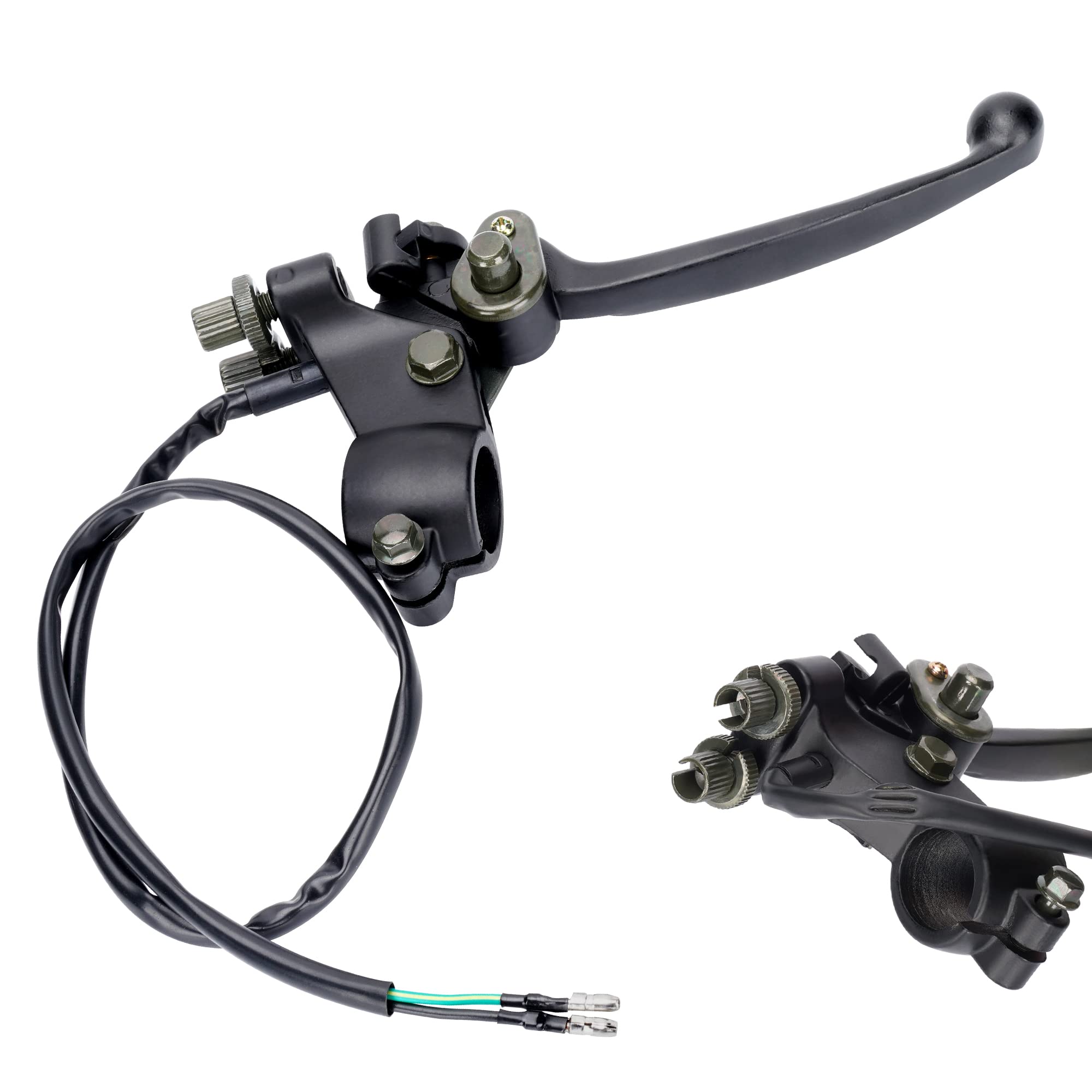 Weiyingsi Dual Cable Wire Right Brake Lever For Atv Quad Go-Kart Gasoline E Bicycle