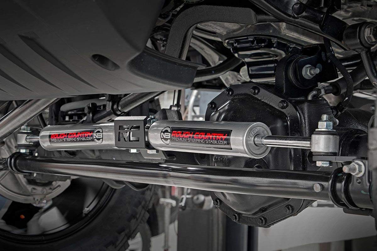 Rough Country N3 Dual Steering Stabilizer For 18-24 Jeep Jl/Gladiator Jt - 87304