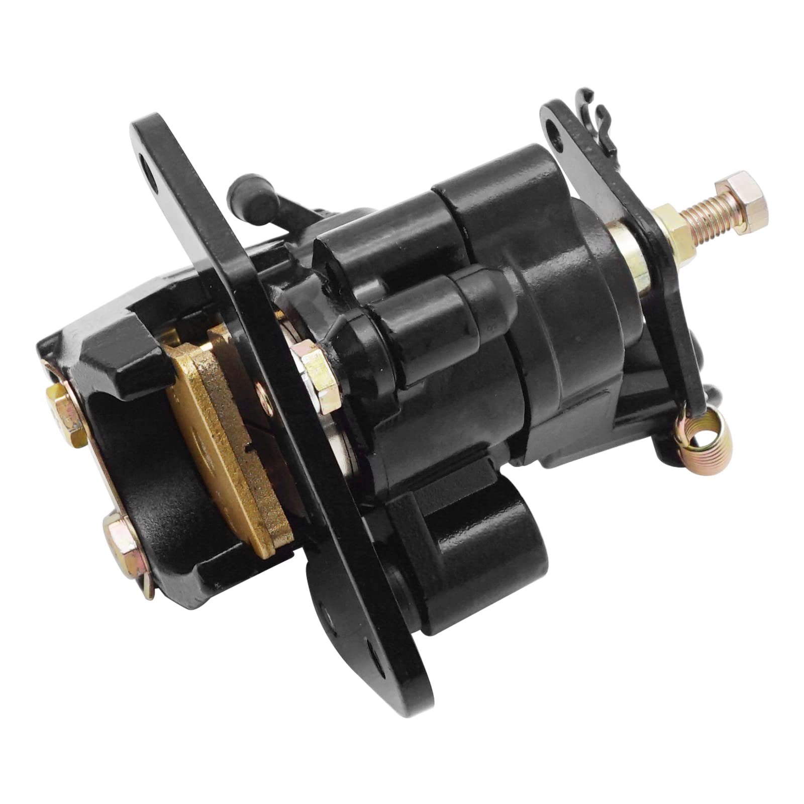 M MATI Rear Brake Caliper for Go-kart Buggy TrailMaster Hammerhead Carter Kinroad Runmaster Sahara Raptor Jet Dazon Raider 150 2