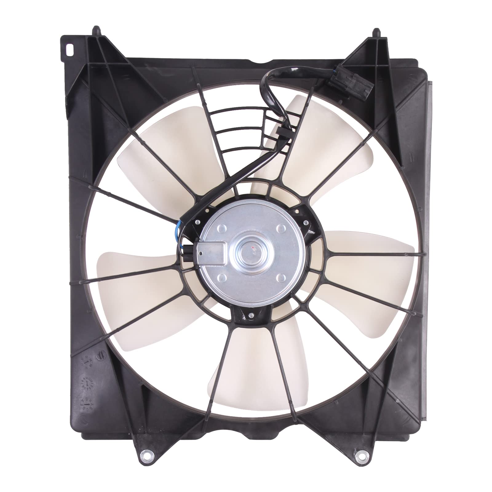 TYG OE Replacement(CAPA Quality) Cooling Fan Extra Silent for 2008-2012 Honda Accord 4CYL Denso | 19030R40A01 | HO3115142 | 621-