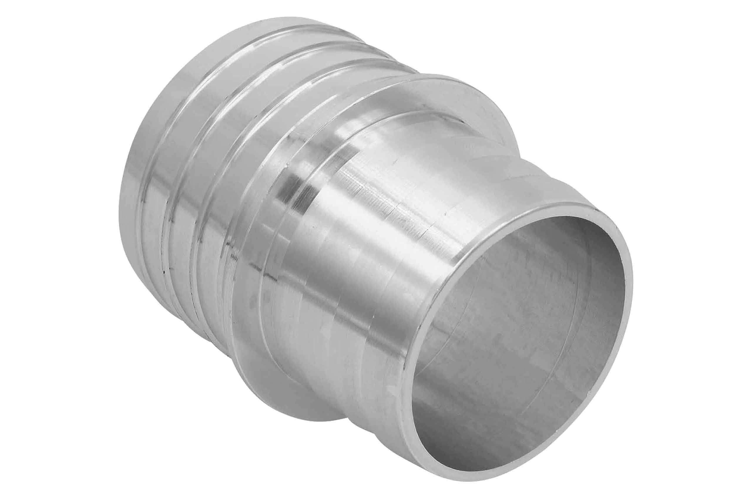 ICT Billet 1-1/2'' to 1-3/4'' Inch Hose Barb Splice Coupler Repair Reducer Fitting Adapter Connector Radiator Coolant Intercoole