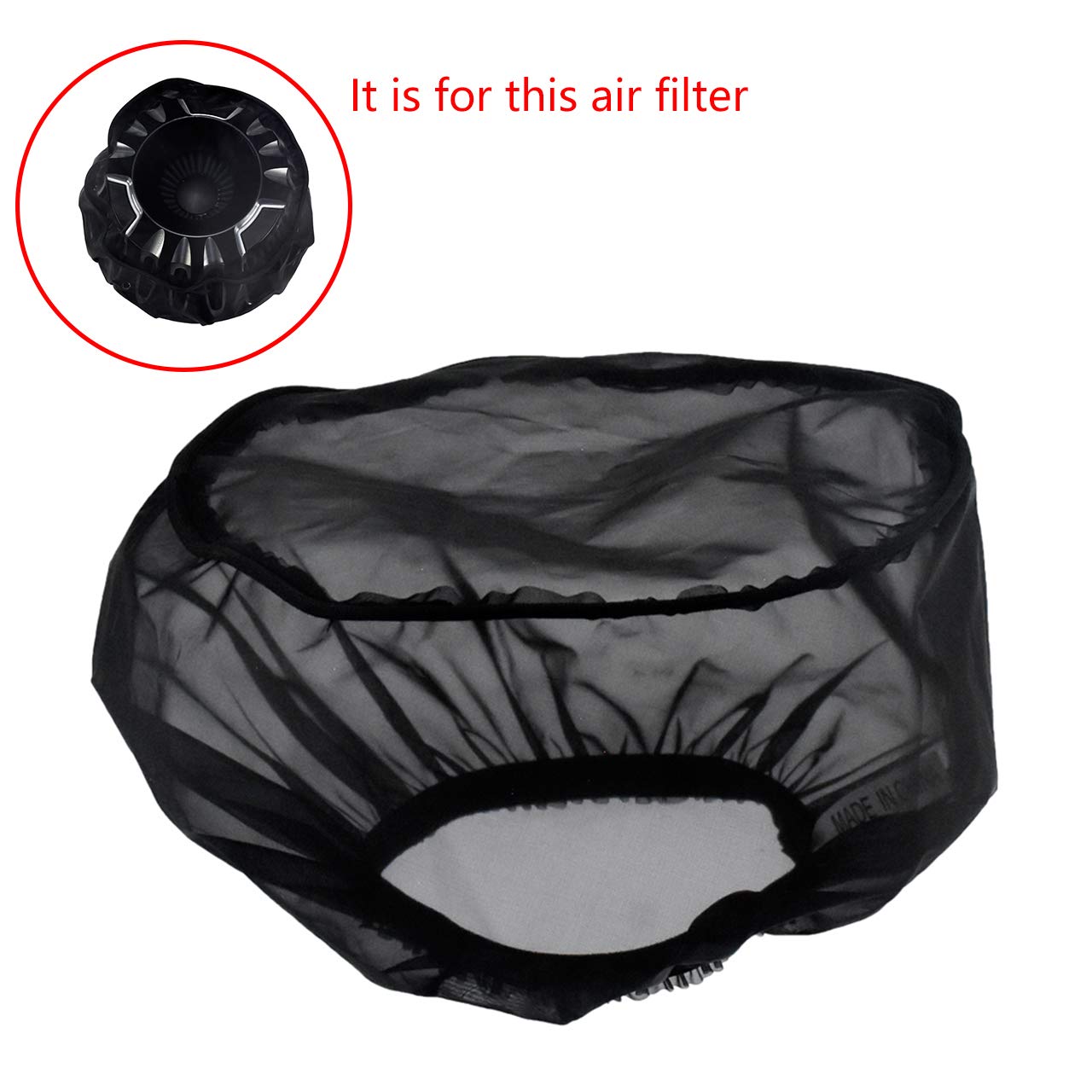 Hdbubalus Motorcycle Waterproof Air Filter Rain Sock Dustproof Protective Cover Fit For Harley Dyna Sportster Touring Softail Ai