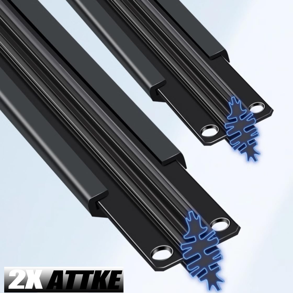 Attke Oem Quality Front Windscreen Wiper Blades For Chrysler 300 2011-2020/Chevrolet Camaro 2010-2015/Honda Odyssey 1999-2004 Pi