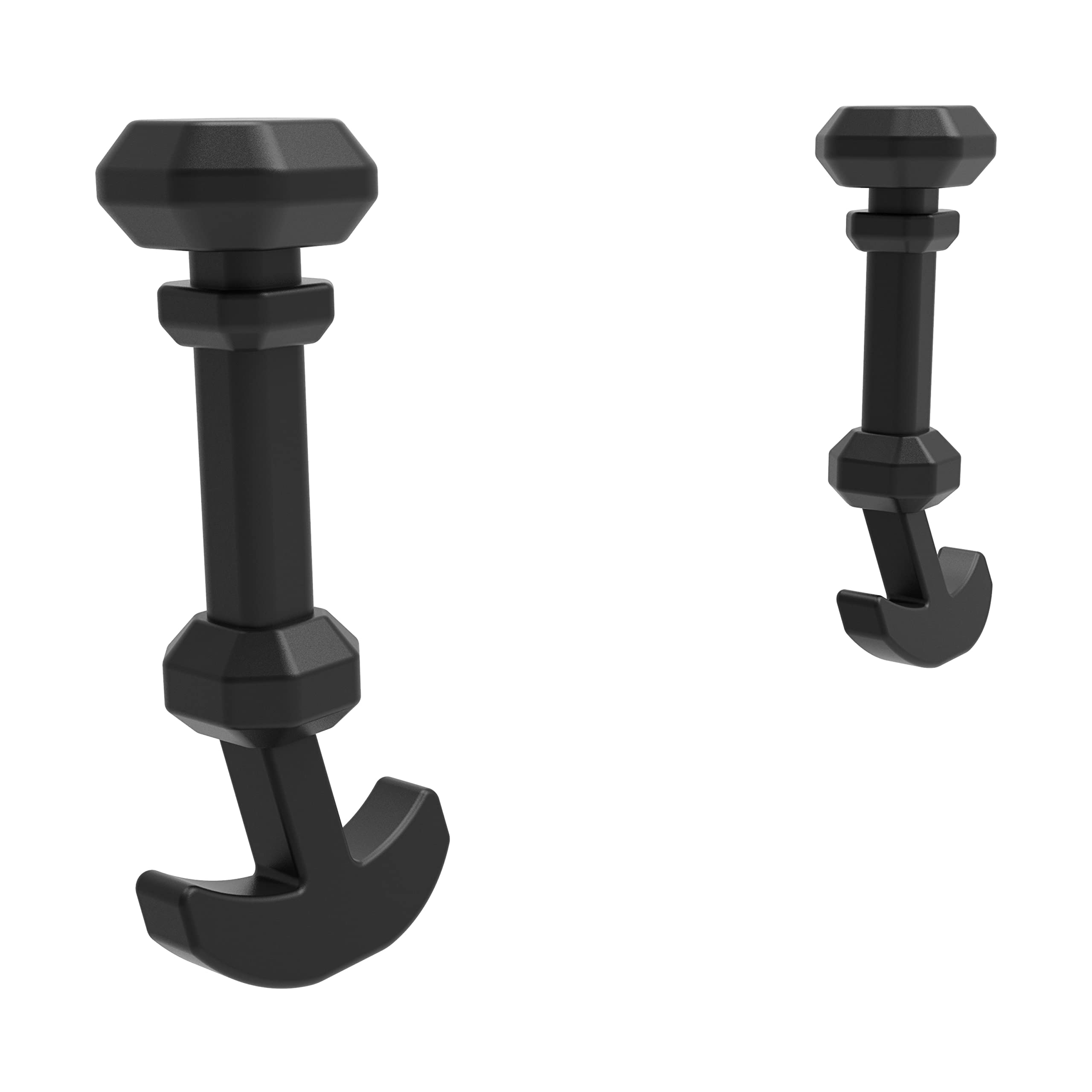 SAUTVS Cargo Storage Box with Rubber Latch for Polaris RZR 900/XP 1000, Black, Model ZP-YJ-030503-078, 2PCS, 201