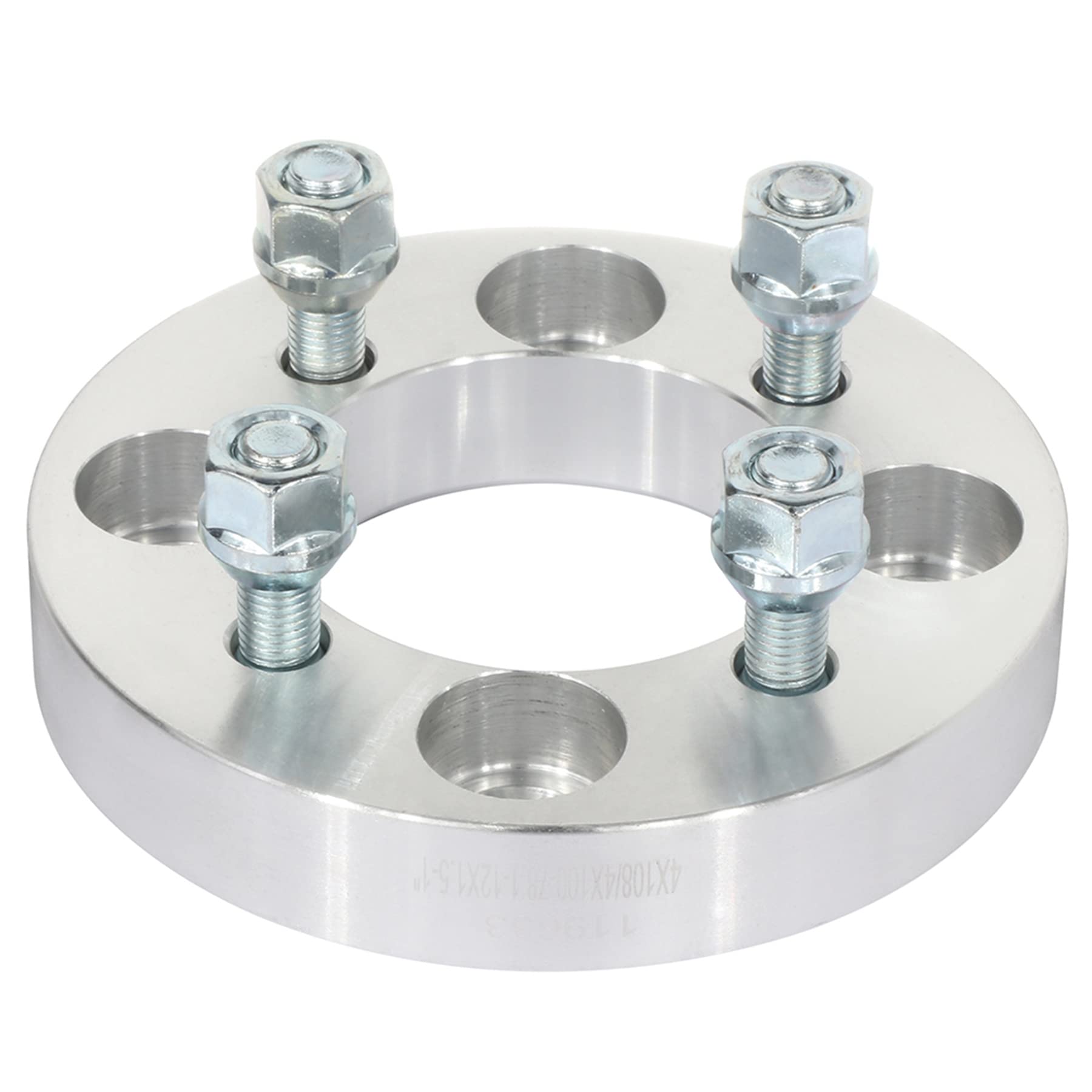 LSAILON 4 pcs 4x108 to 4x100 Wheel Spacers Adapters, 1 inch, 78.1CB, 12x1.5 Studs,