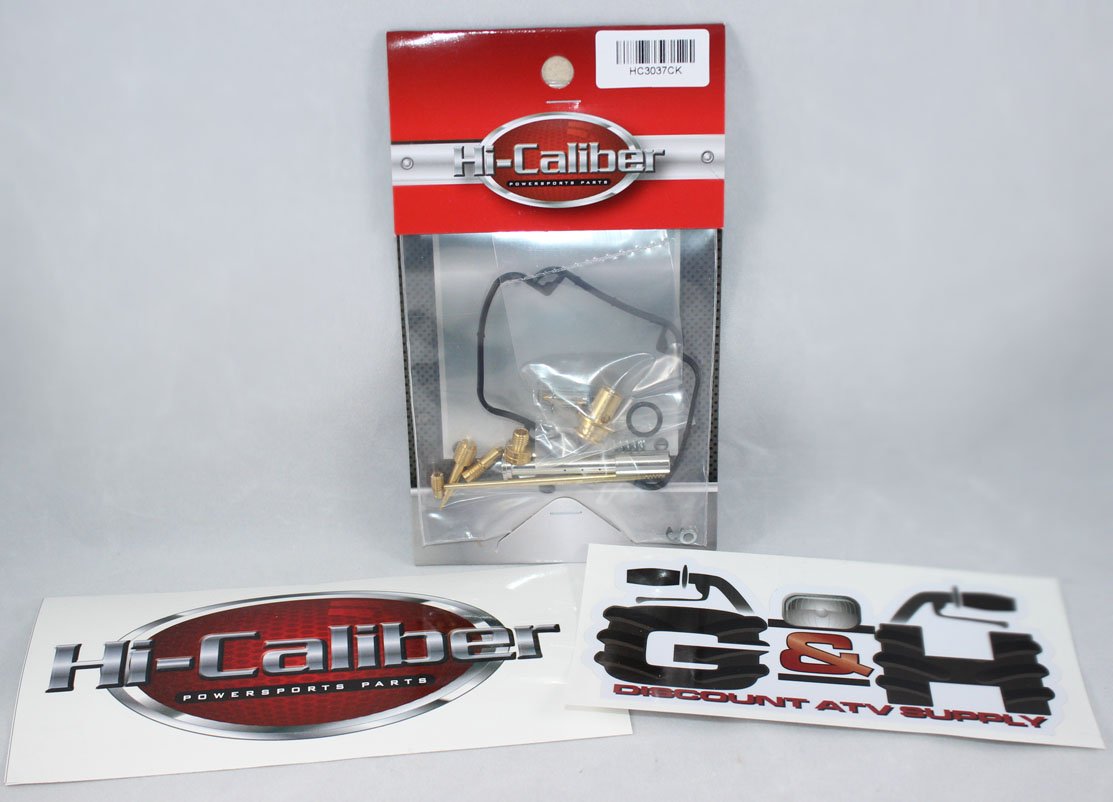 Hi-Caliber Carburetor Rebuild Kit for 1998-2001 Yamaha YFM 600 Grizzly ATV