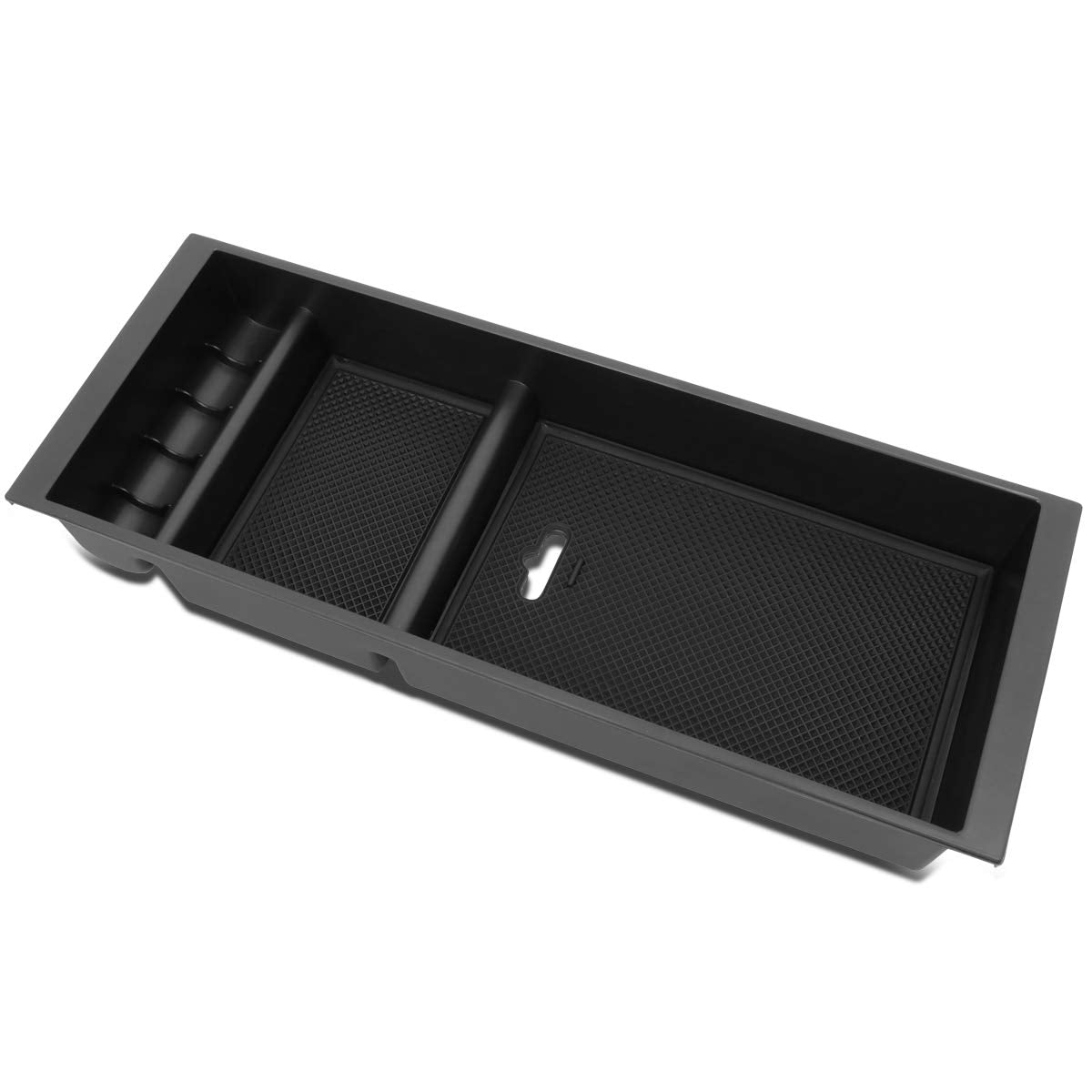 Dna Motoring Ztl-Y-0073 Factory Style Center Console Organizer Tray Storage Box Replacement,Black