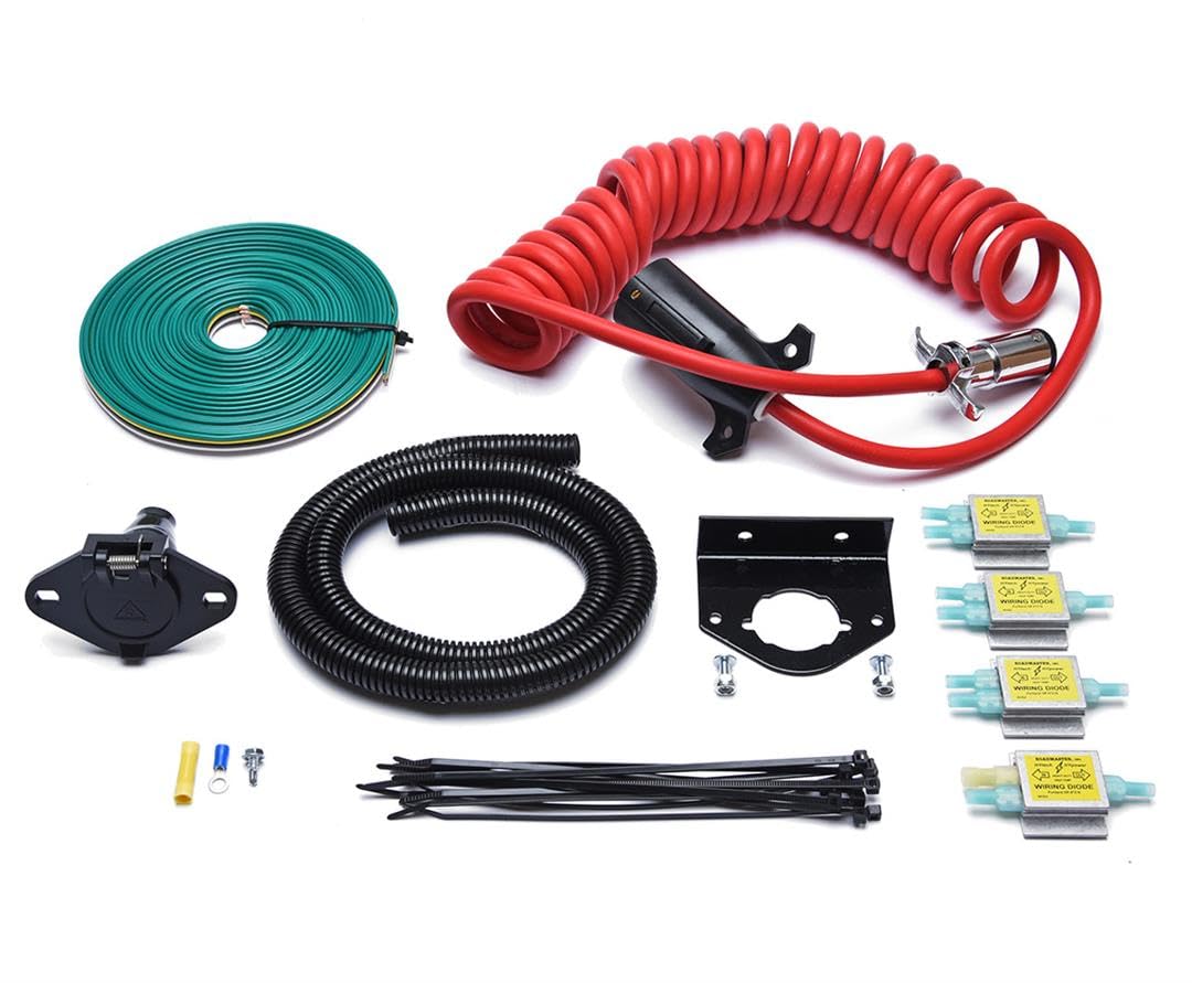 Roadmaster 15267 AllInOne Towed Vehicle Wiring Kit for 6 to 7wire Towing Combinations