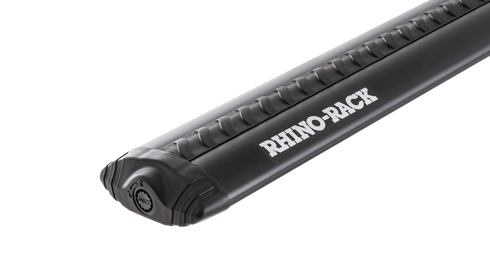 Rhino-Rack Vortex Bar (One Black 59' Bar) - Va150B Aerodynamic Roof Rack Cross Bar